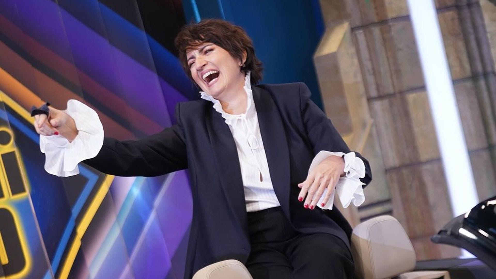 Silvia Abril cuenta en 'El Hormiguero' cómo 'martirizó' a su compañero, Pablo Capuz, durante su último rodaje