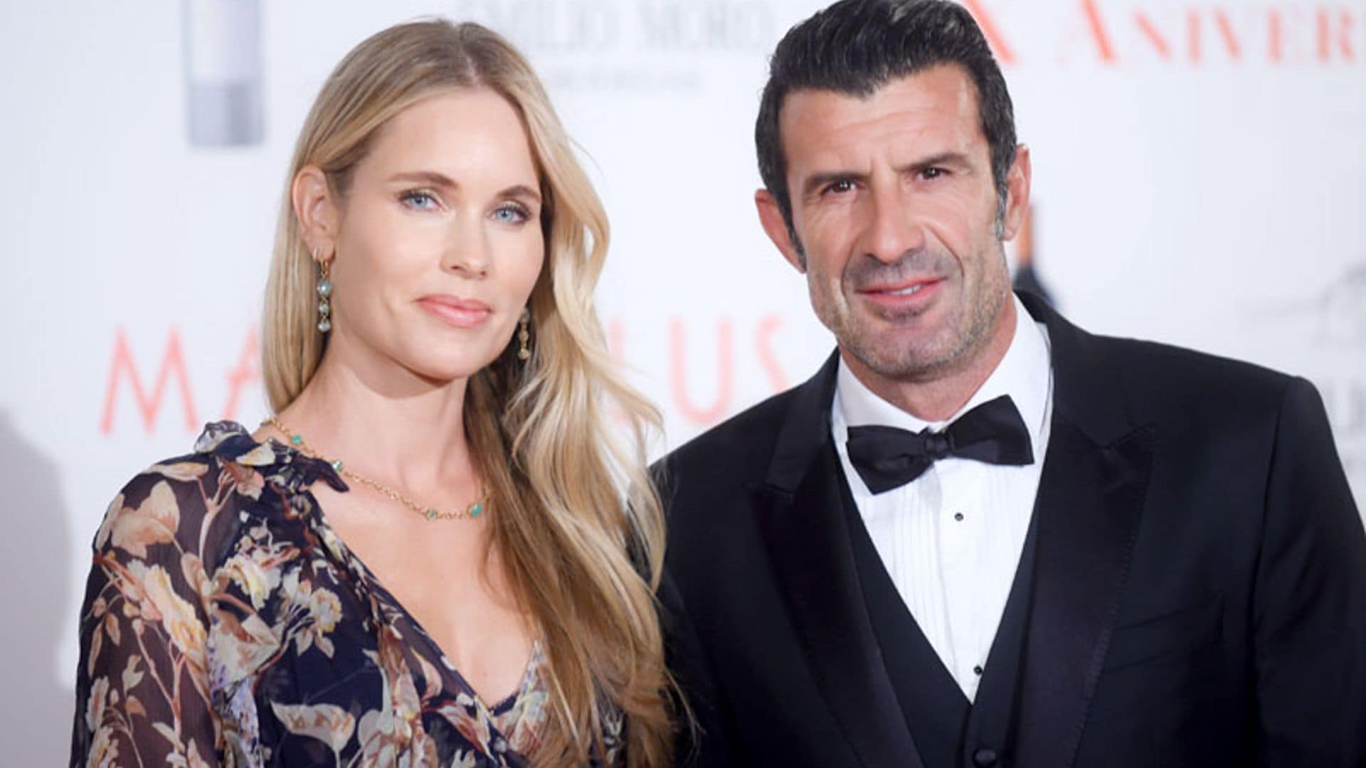 Helene Svedin, Luis Figo y sus hijas, la nueva familia de moda