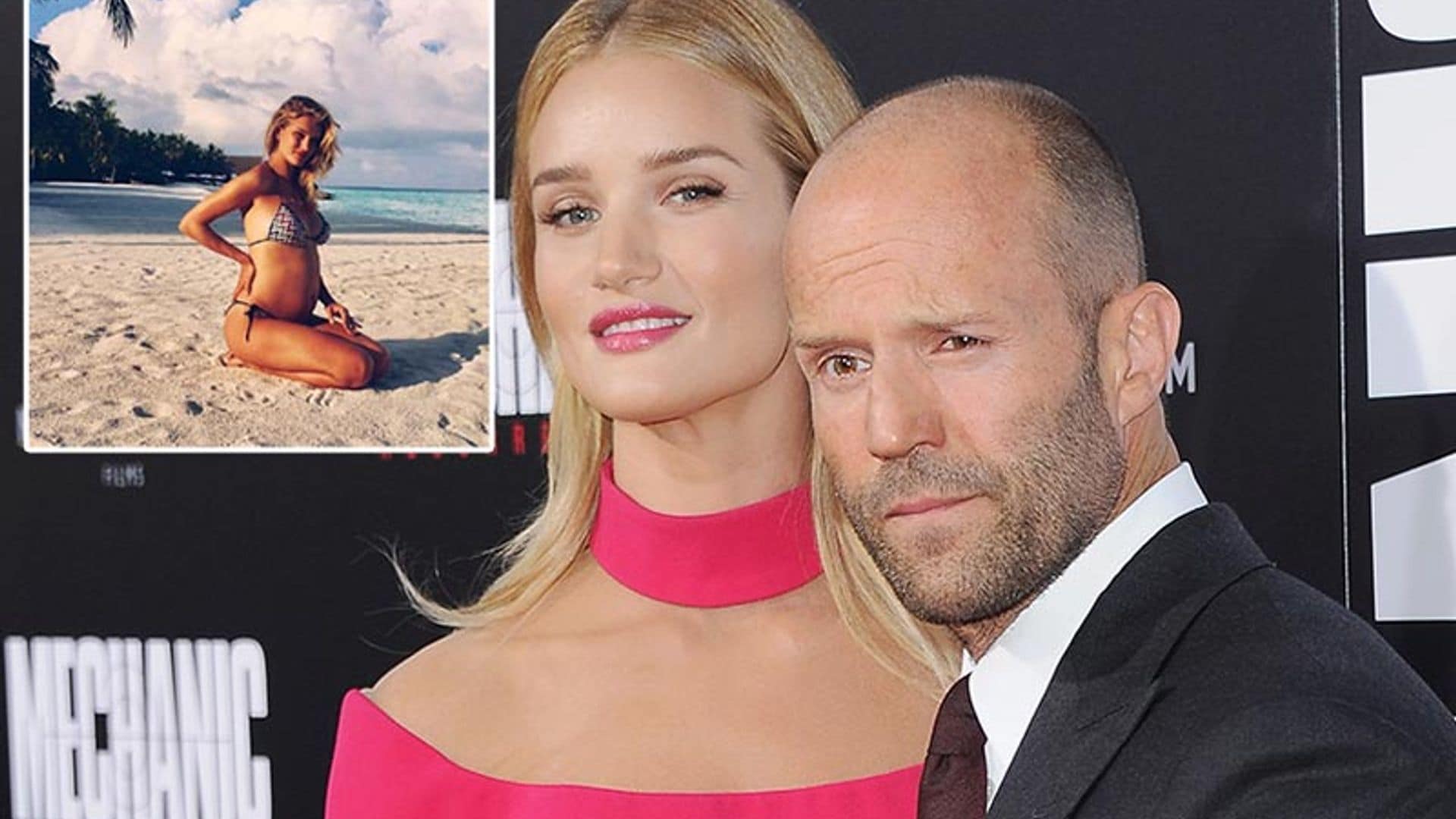 Rosie Huntington-Whiteley será mamá (y aquí su primera foto embarazada)