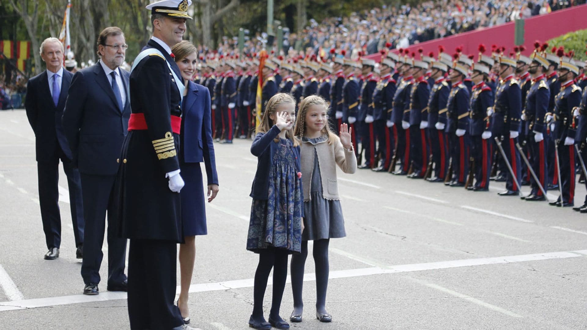 Celebración de la Fiesta Nacional, diez imágenes para el recuerdo