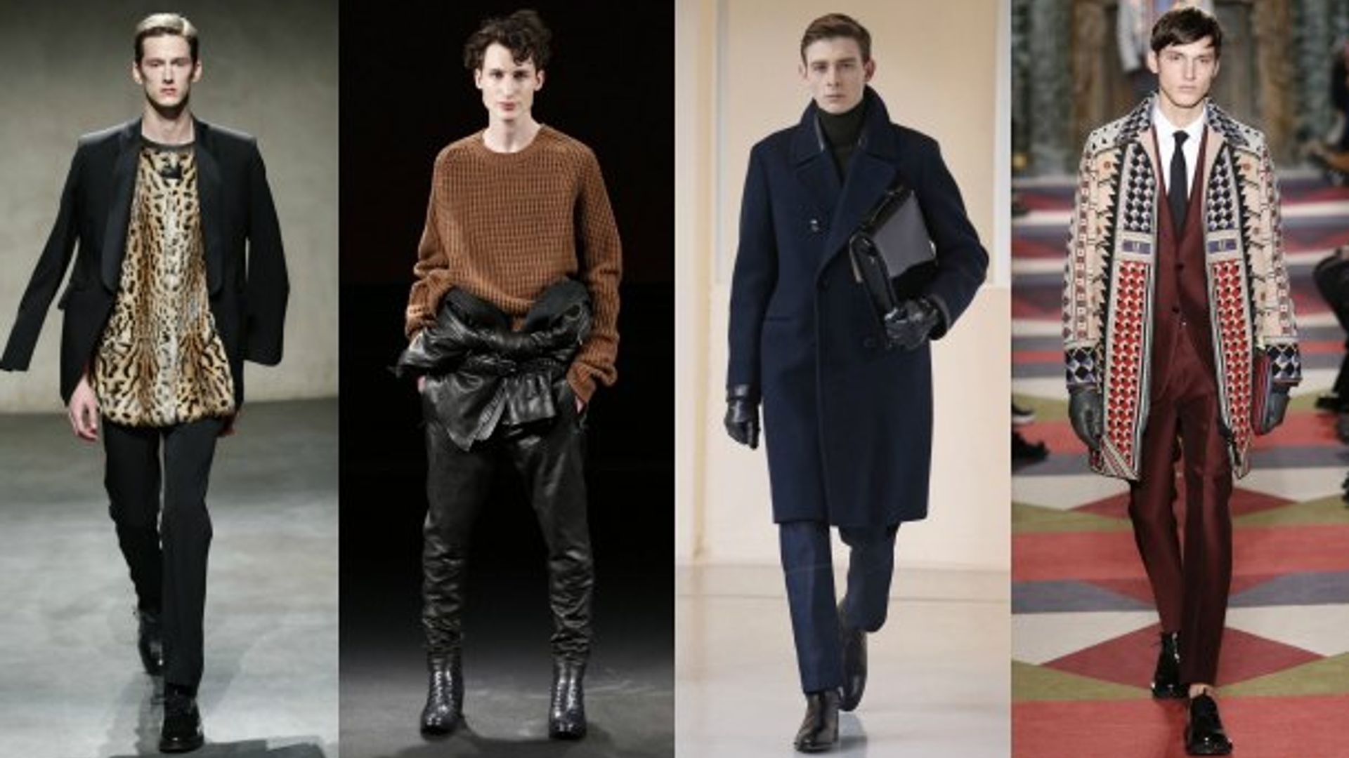 Las tendencias y el color de París brillan en su primera jornada de moda masculina