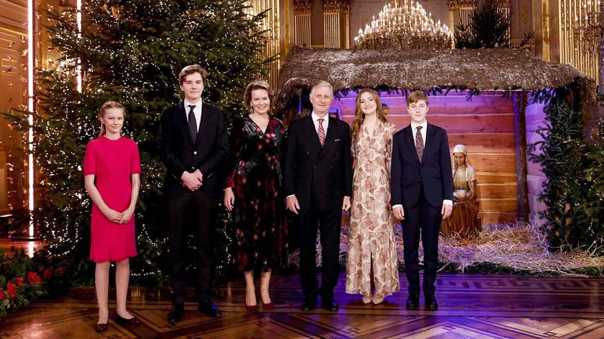 El 'christmas' con el que la Familia Real belga ha felicitado las fiestas