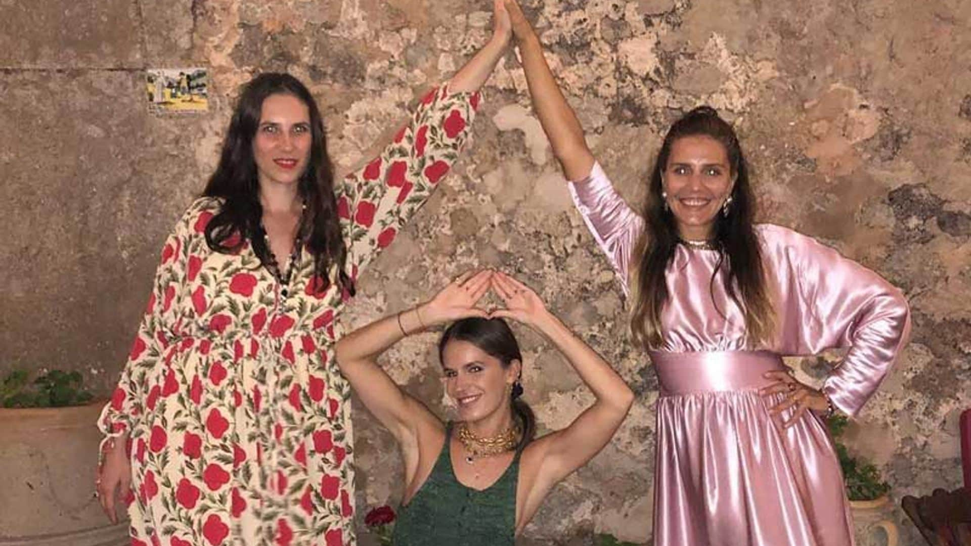 Tatiana Santo Domingo, de boda en Mallorca con sus amigas