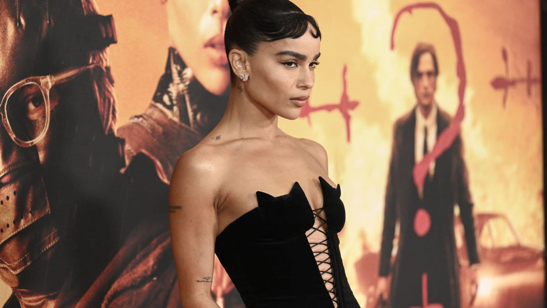 El 'eyeliner' de Zoë Kravitz en 'The Batman' escondía un secreto