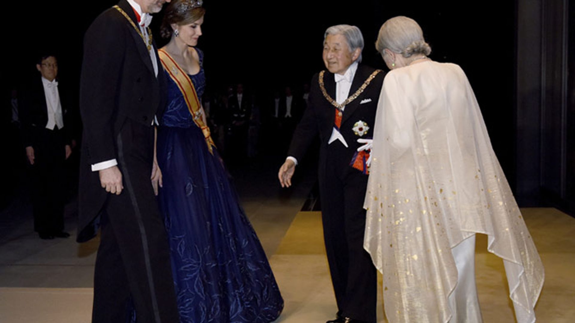 Diario de viaje: muchos motivos para brindar en la cena de gala del Palacio Imperial