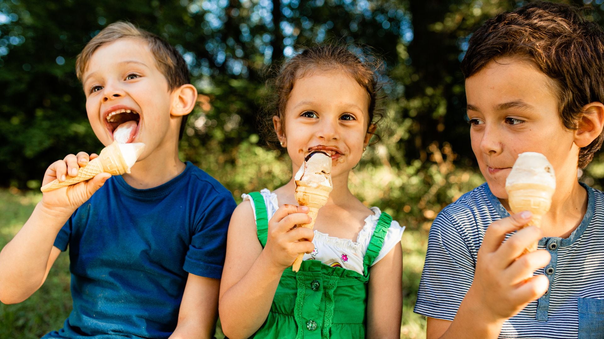 ¿Es recomendable que los niños tomen helados, sorbetes y granizados?