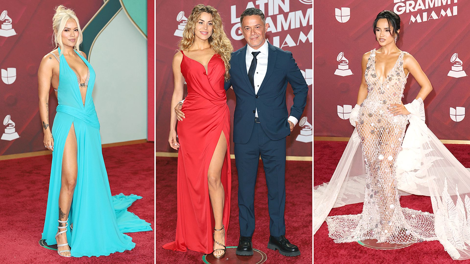 Todos los invitados a los Grammy Latinos: de Alejandro Sanz y Candela Márquez a una espectacular Karol G