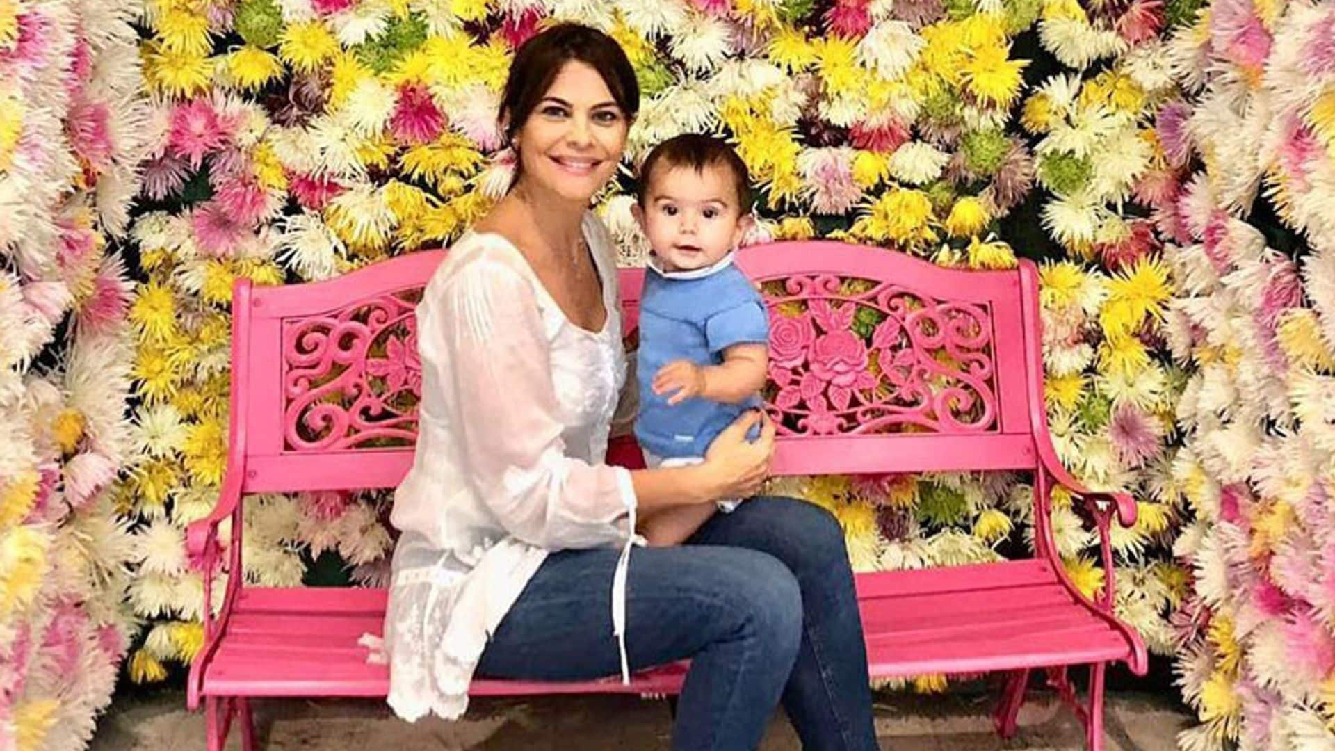 Elías, todo un hombrecito: el hijo de María José Suárez se prepara para celebrar su primer cumpleaños