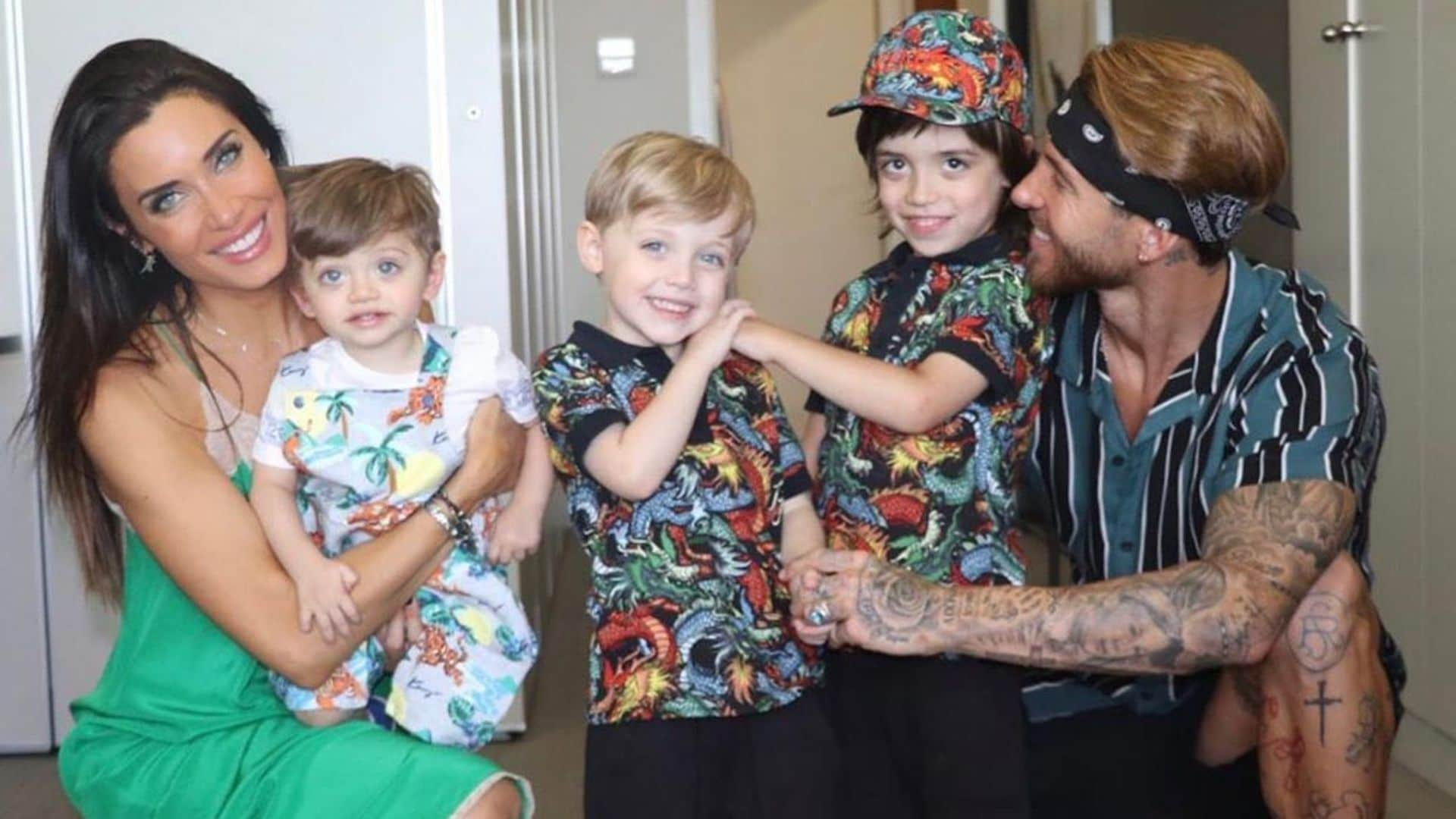 El plan de Pilar Rubio con sus hijos, mientras Sergio Ramos entrena en Canadá