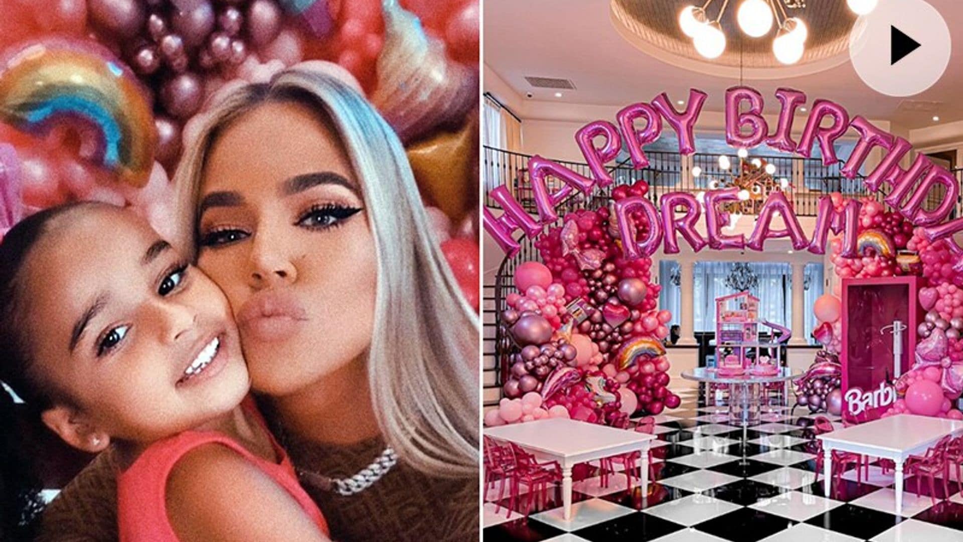 Así fue la divertida fiesta de cumpleaños de Dream Kardashian