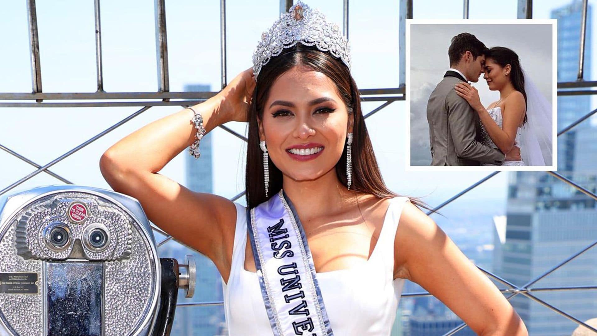 Supuesto esposo de Andrea Meza aclara la foto que podría costarle la corona