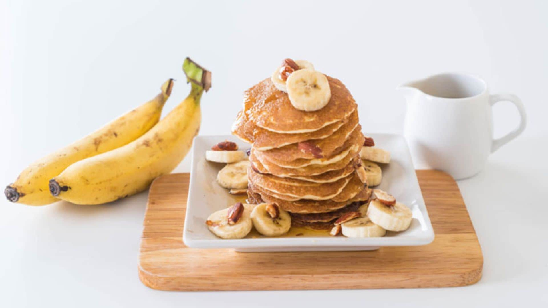 Tortitas de almendra y plátano