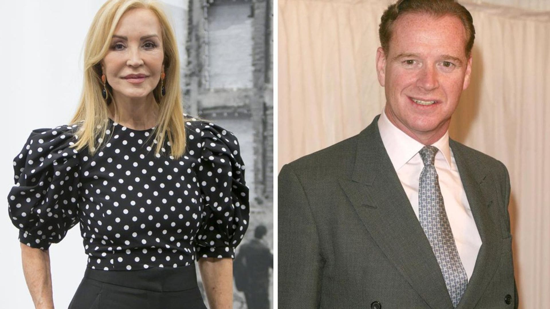 El encuentro entre Carmen Lomana y James Hewitt, el amor prohibido de Lady Di