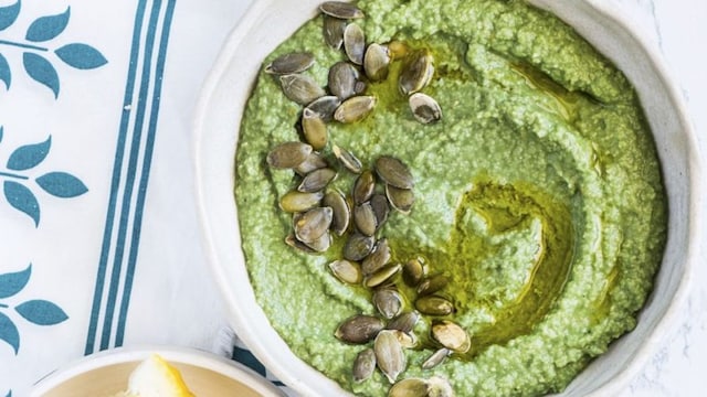 hummus edamame