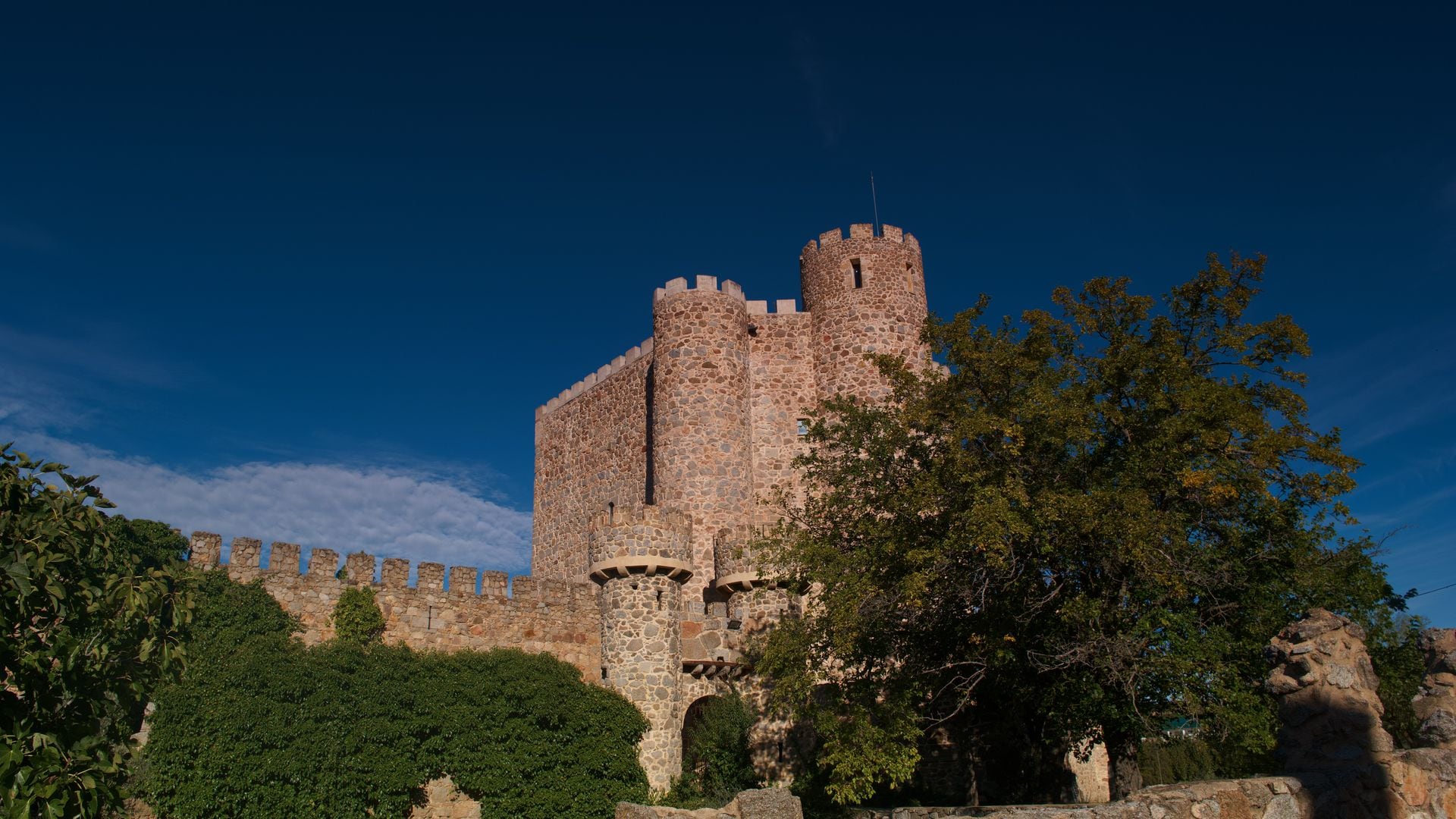 Castillo de la Coracera de San Martín de Valdeiglesias en Madrid