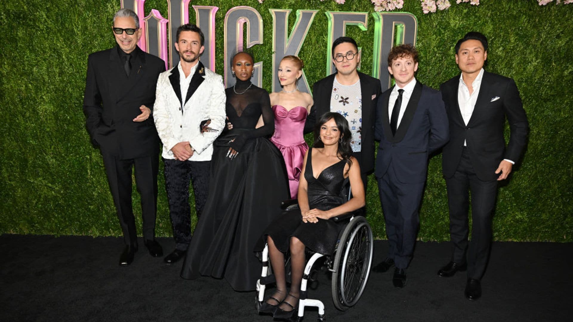 El elenco de "Wicked" en Nueva York.