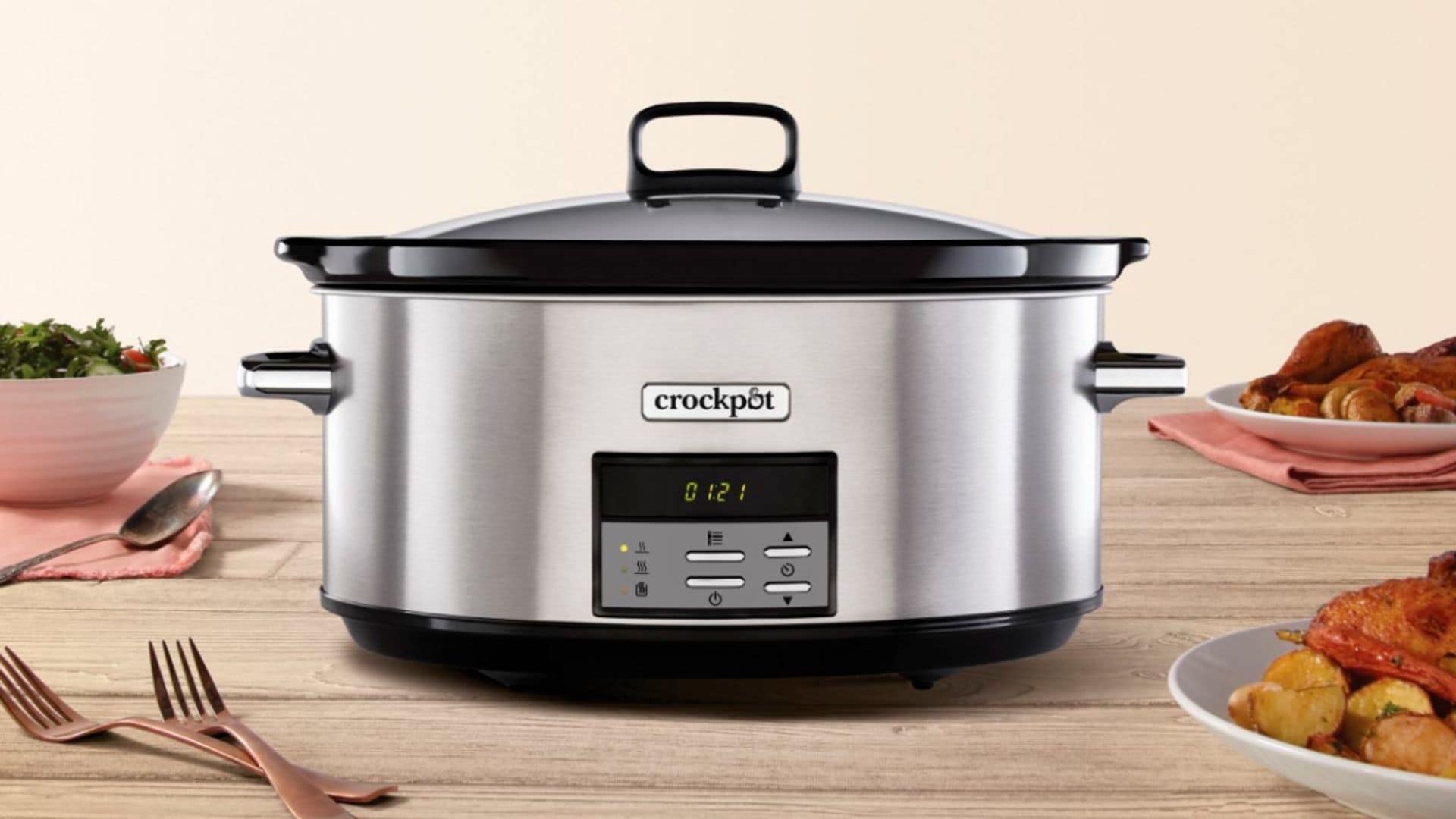 Cocina más sano y ahorra energía con la Crockpot más vendida ¡al 48% de descuento!