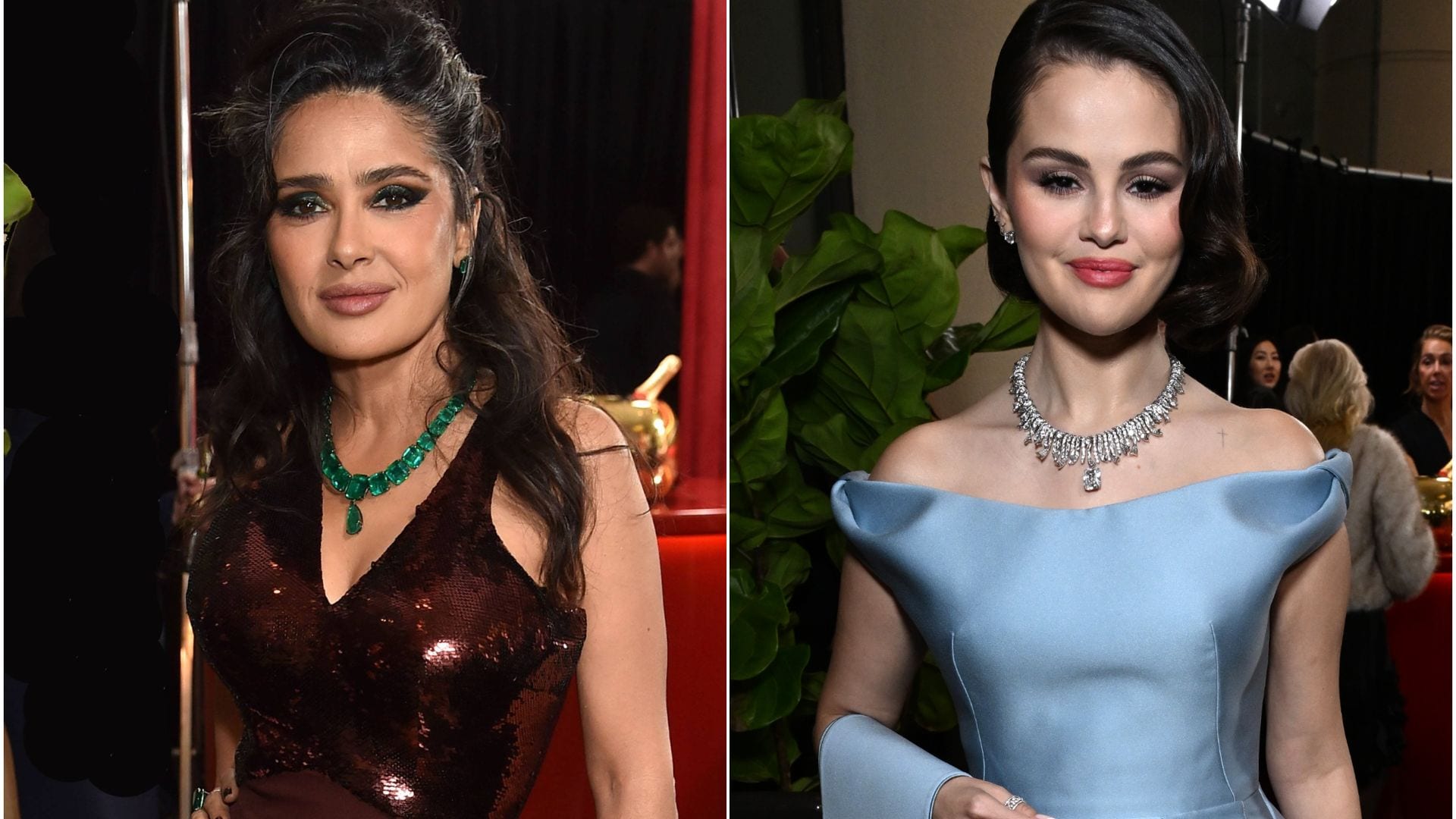 Selena Gomez revela que Salma Hayek era el 'crush' de su papá