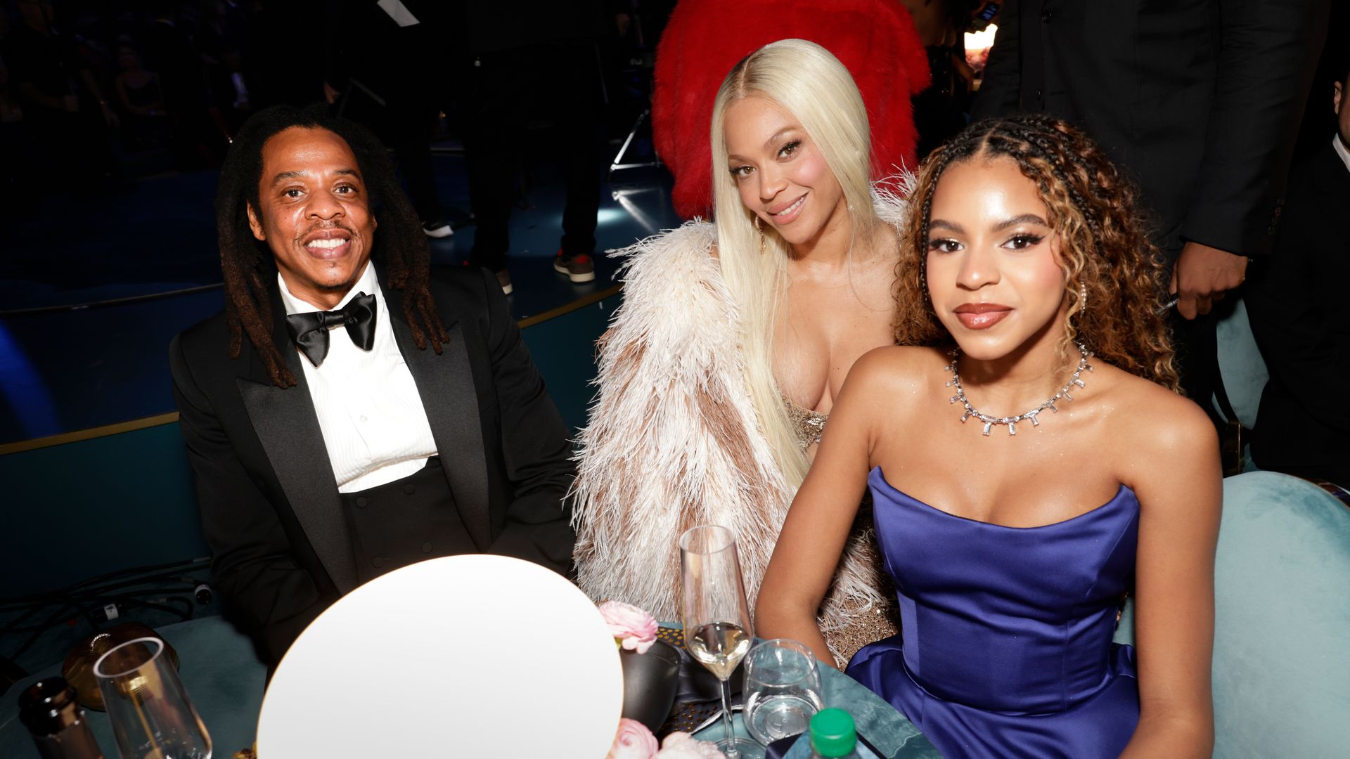 Beyoncé celebra con su marido y su hija Blue Ivy otro hito en los Grammy tras la rabieta de Jay-Z