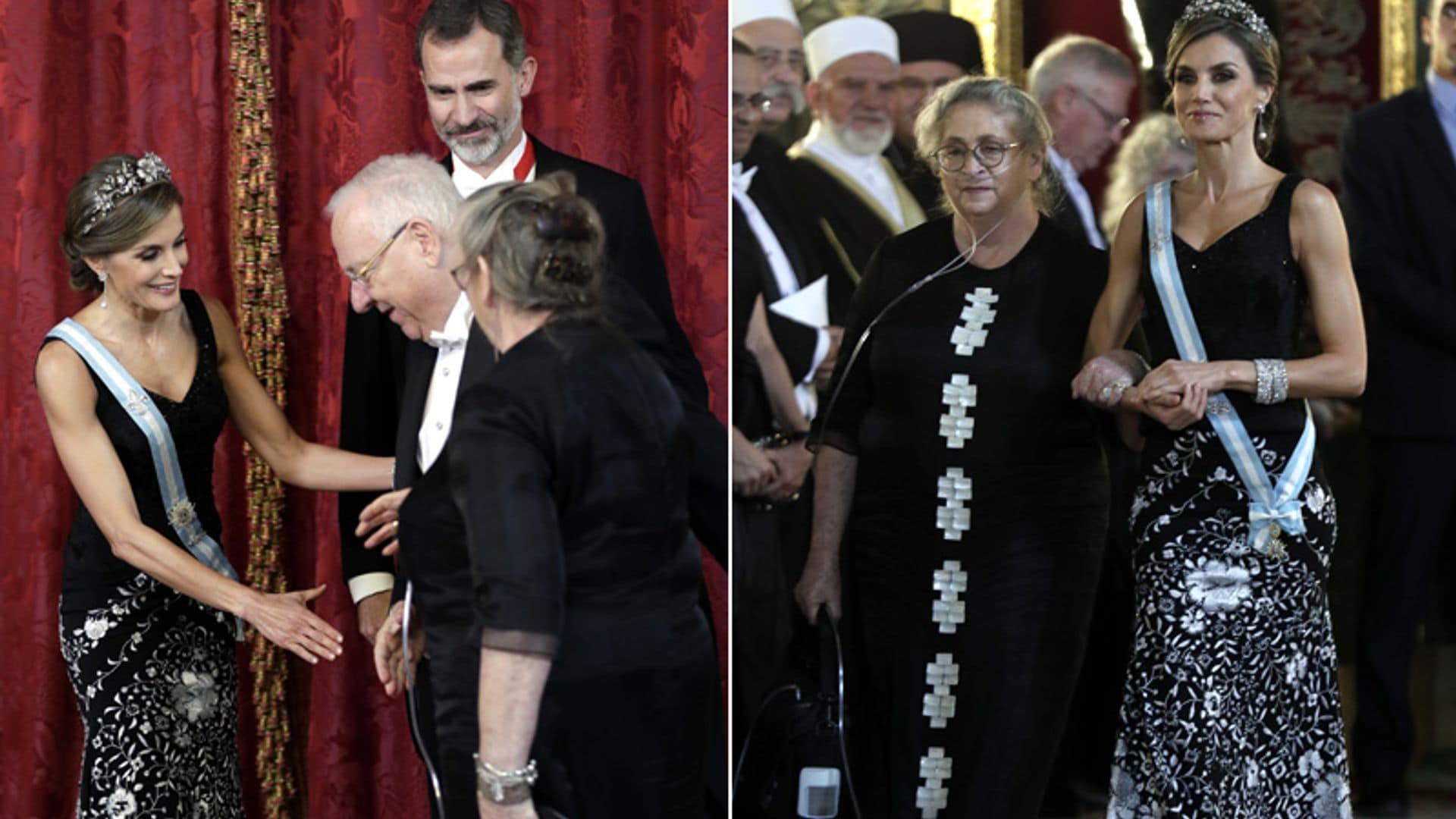 Don Felipe y doña Letizia, perfectos anfitriones en el Palacio Real con sus invitados de honor