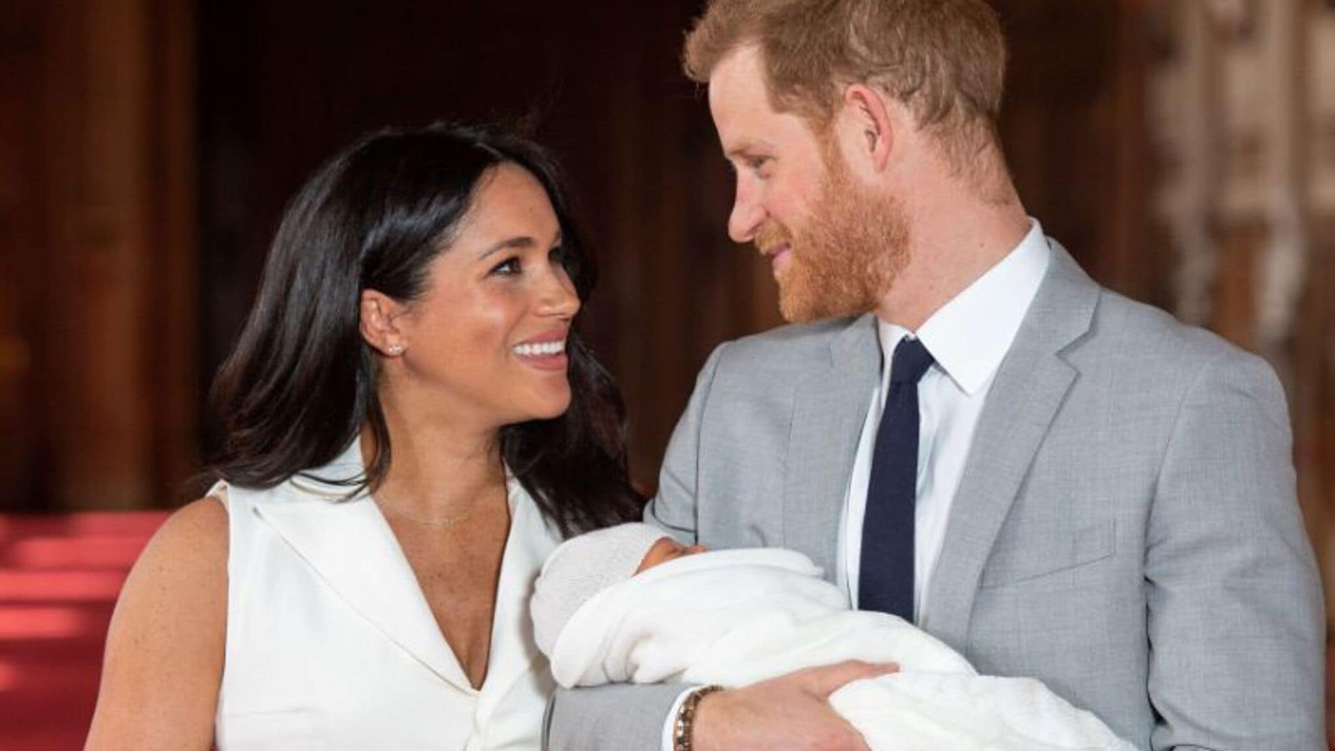 harry meghan baby getty