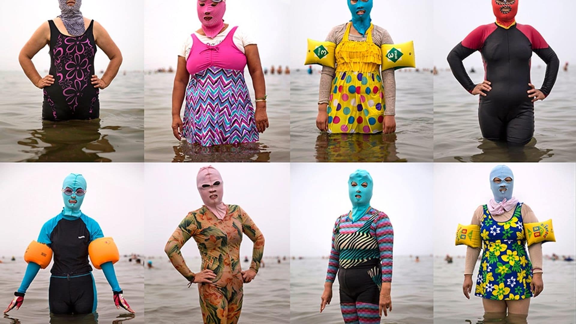 El ‘face-kini’, la nueva sensación en moda de playa en China