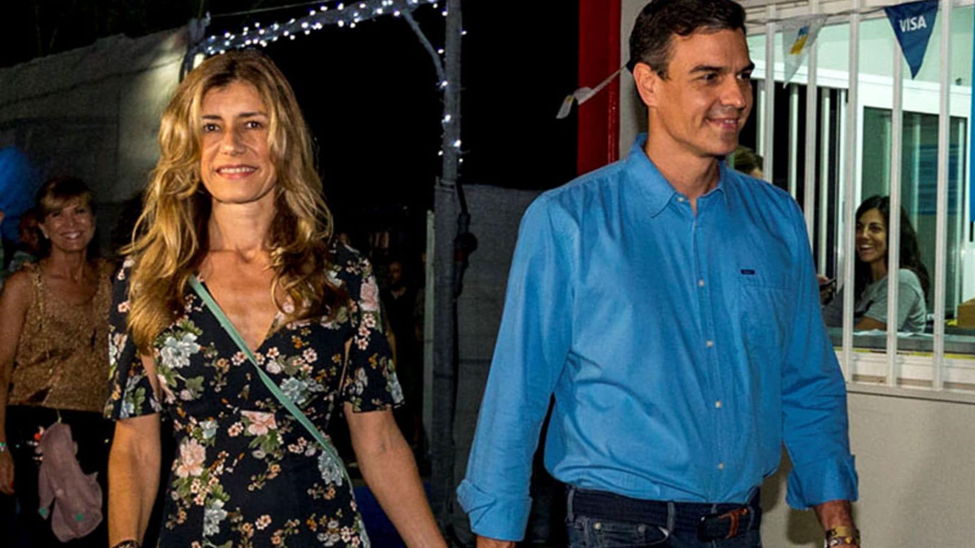 Pedro Sánchez acude al FIB con su mujer, Begoña Gómez, para ver a The Killers