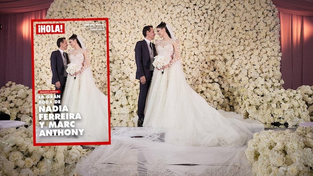 marc anthony y nadia ferreira boda