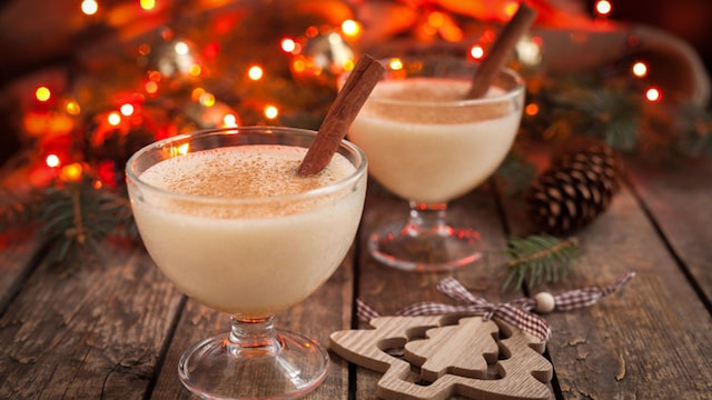 eggnog bebida sin alcohol navidad