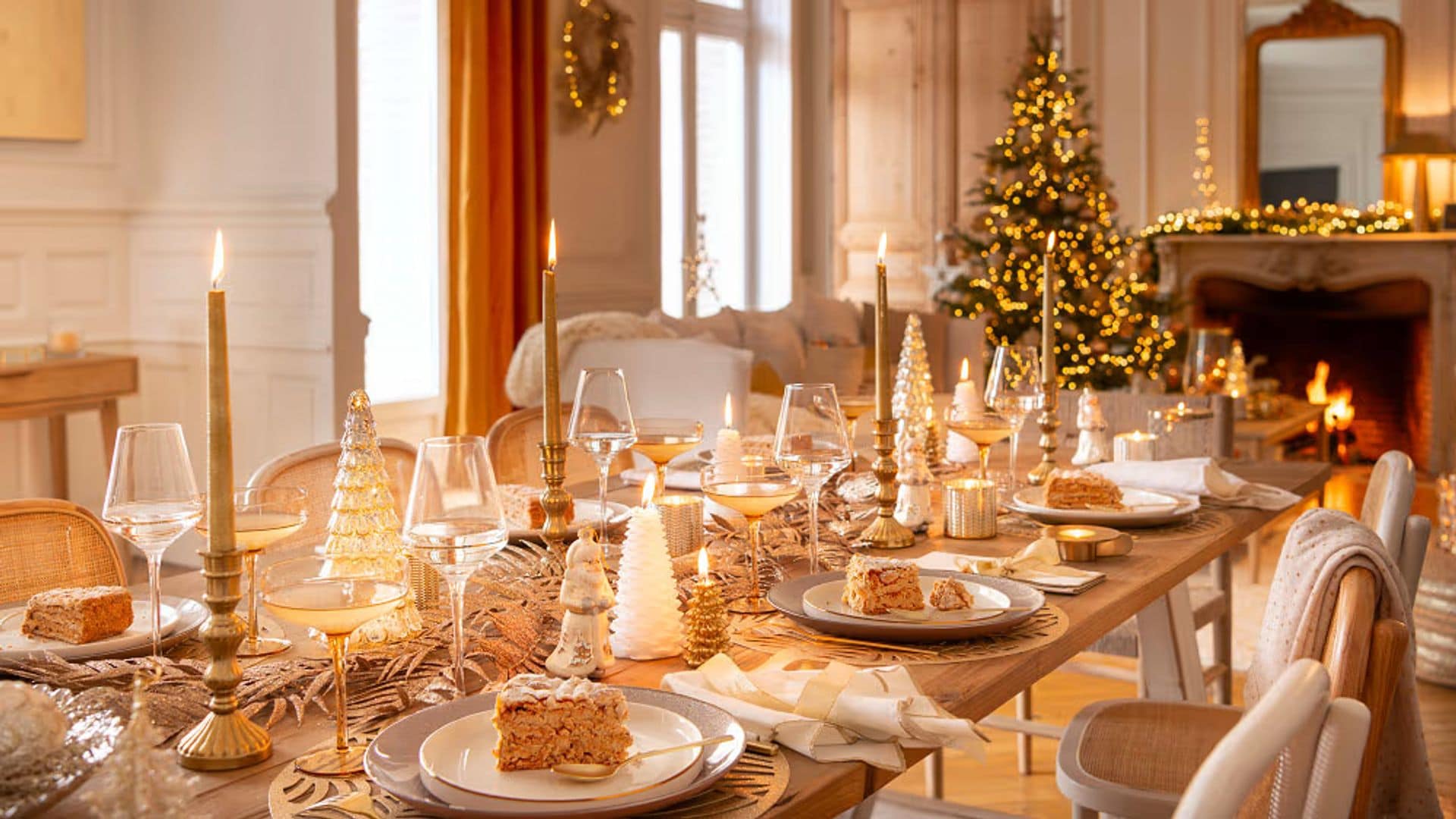 10 ideas para decorar la mesa de Navidad este 2024