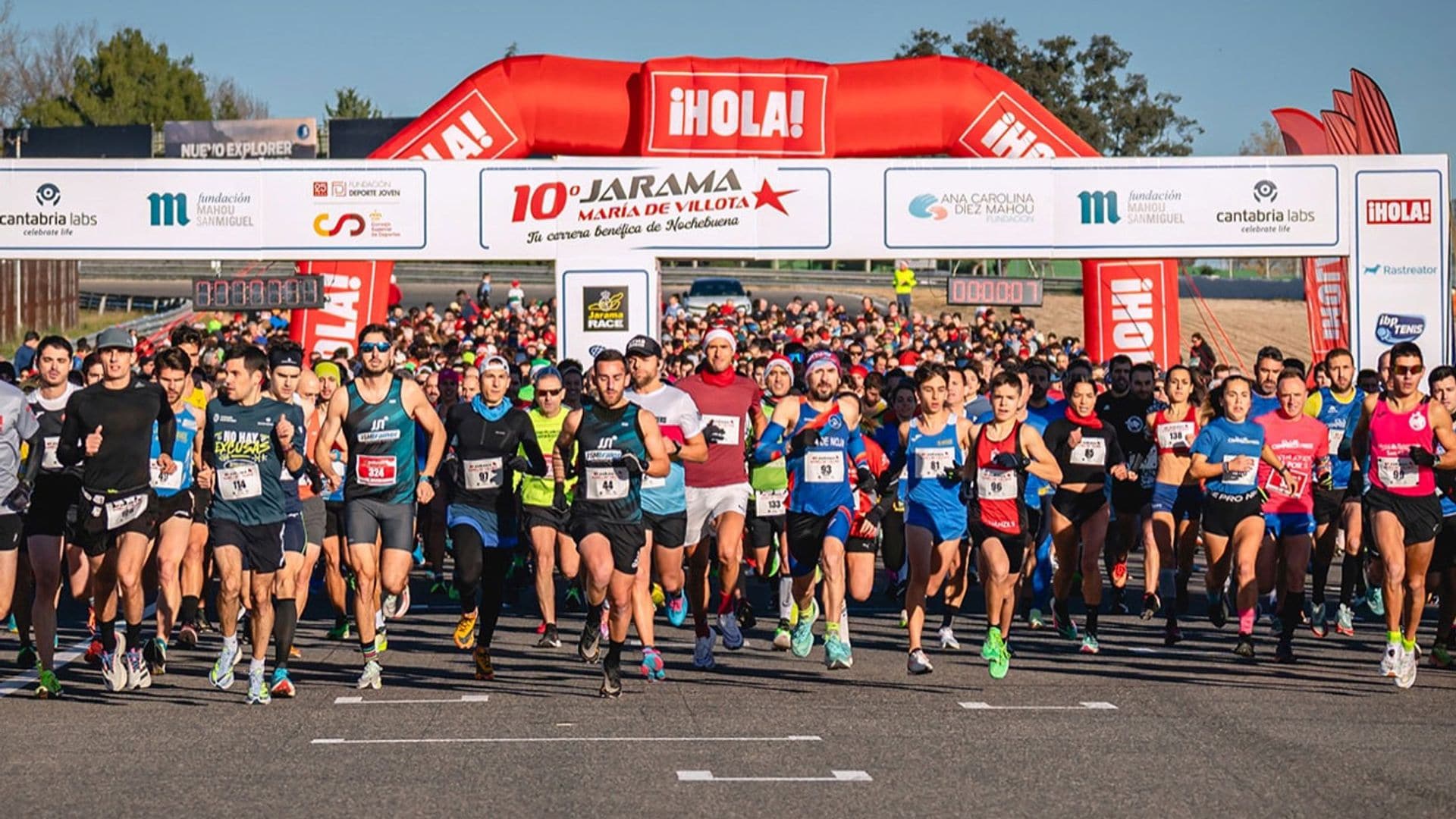 Más de 2.000 corredores participan en la carrera benéfica María de Villota en el Jarama