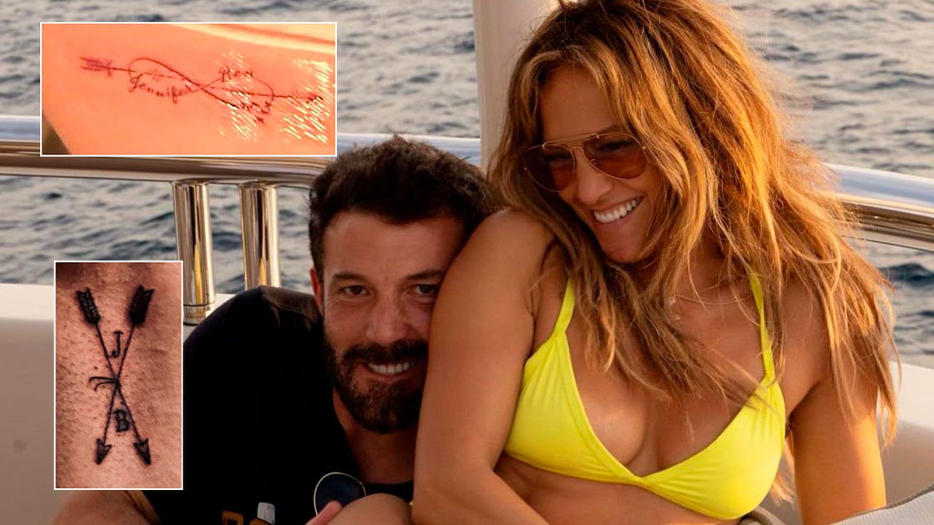 Jennifer Lopez y Ben Affleck celebran San Valentín con dos simbólicos tatuajes