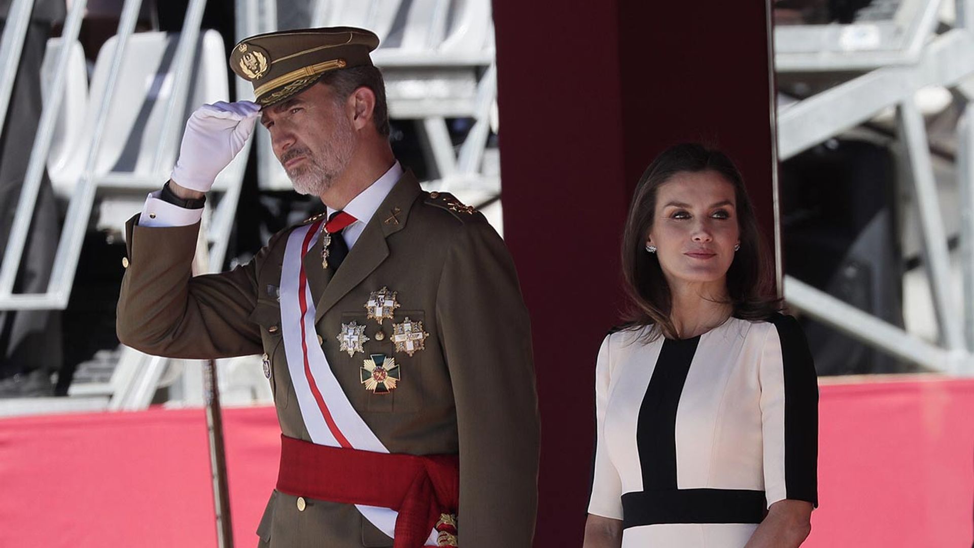 Los Reyes conmemoran el 175 aniversario de la Guardia Civil