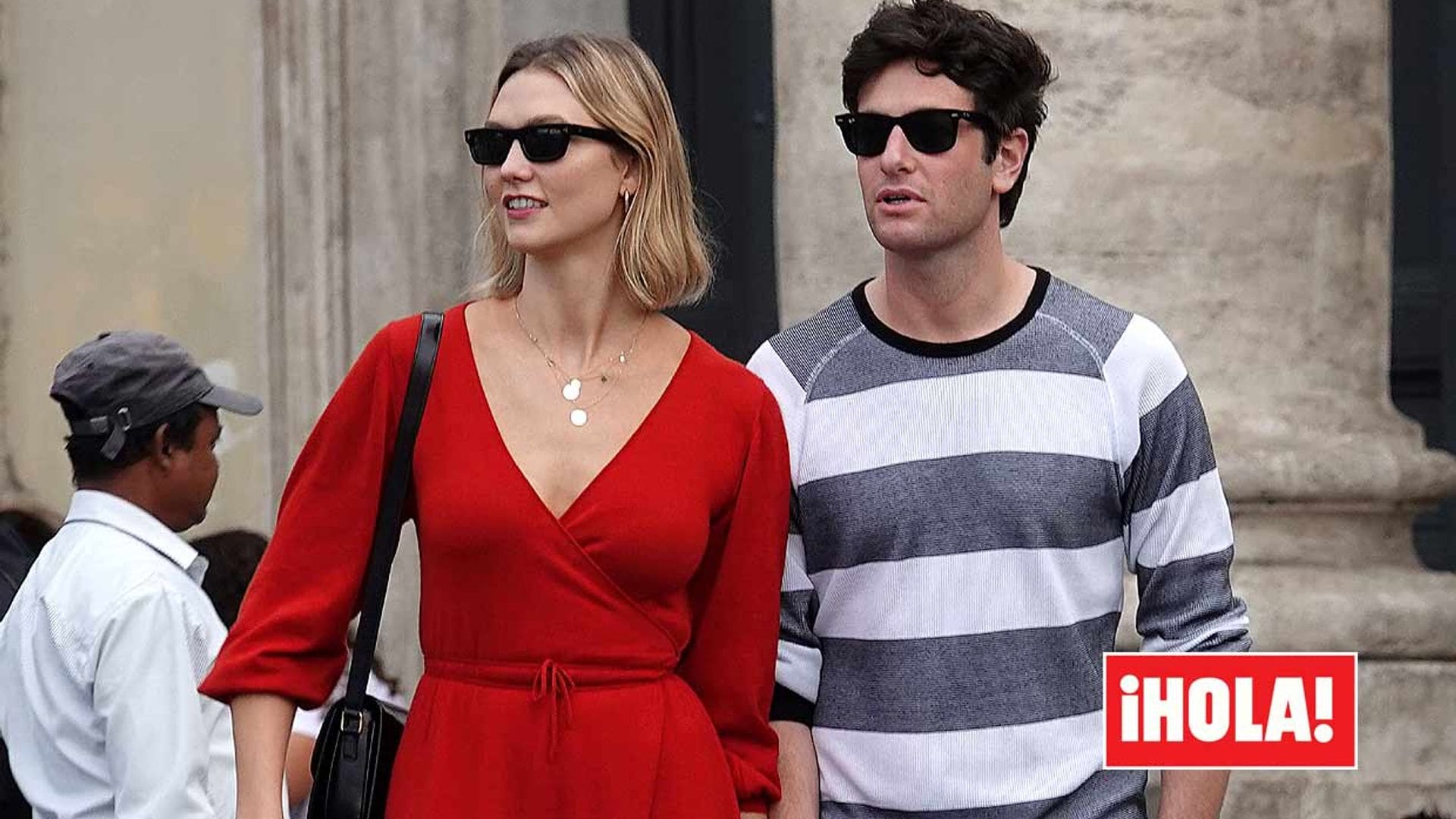 EXCLUSIVA: Karlie Kloss y Joshua Kushner pasean su amor por la calles de Roma