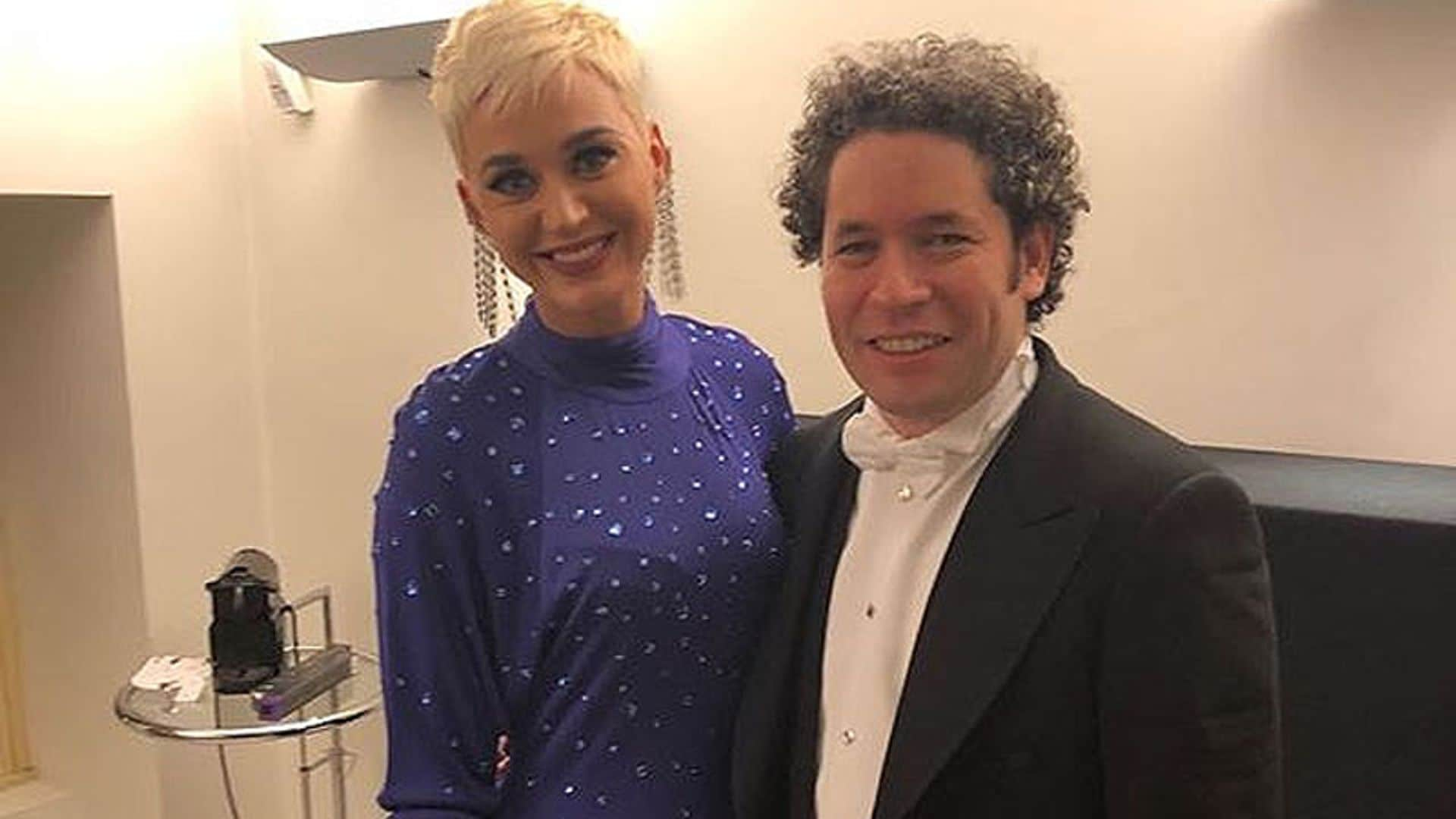 Katy Perry, una sorprendente fan de Gustavo Dudamel, marido de María Valverde