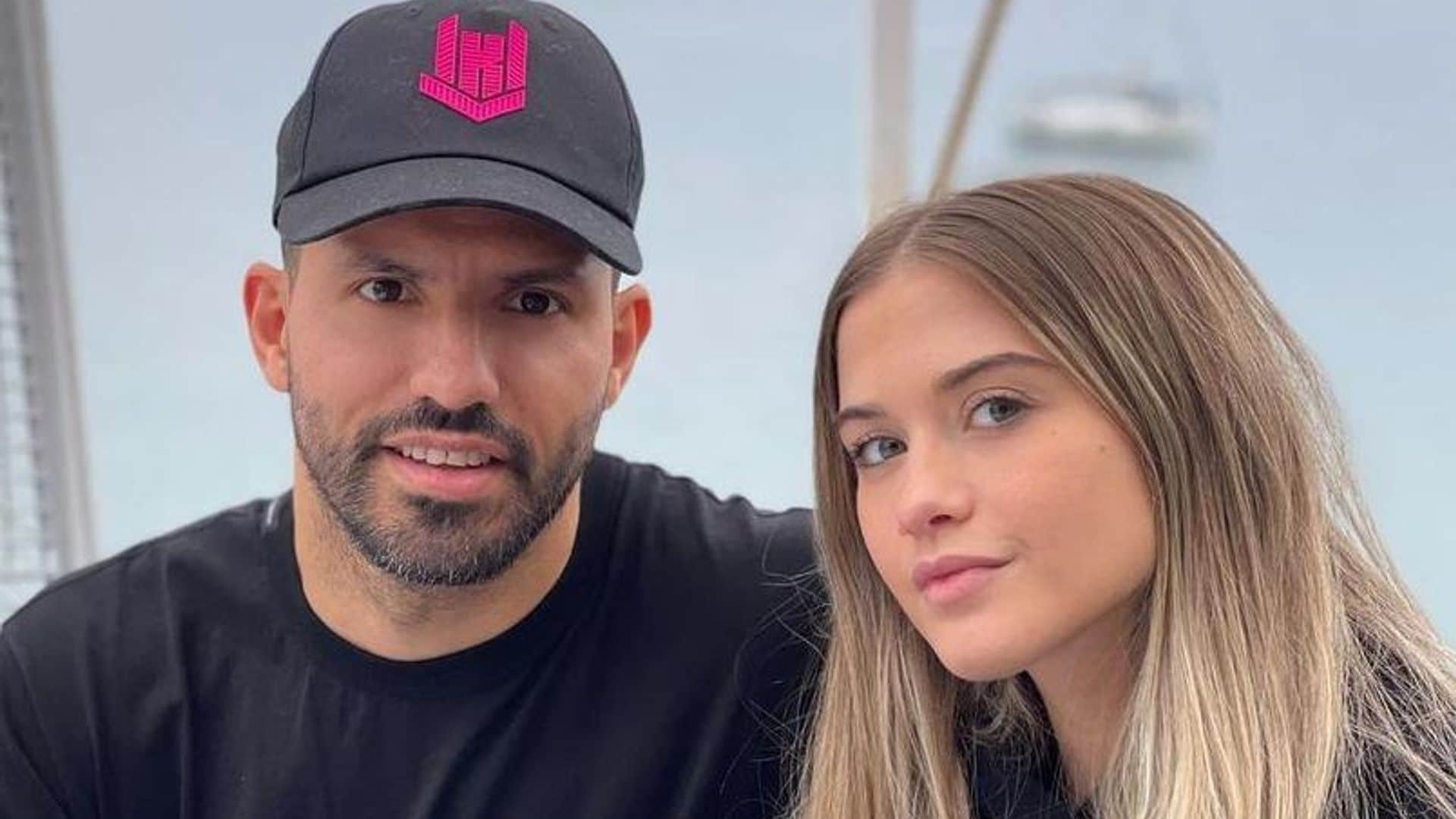 ¡Bebé a bordo! El Kun Agüero anuncia que espera a su segundo hijo