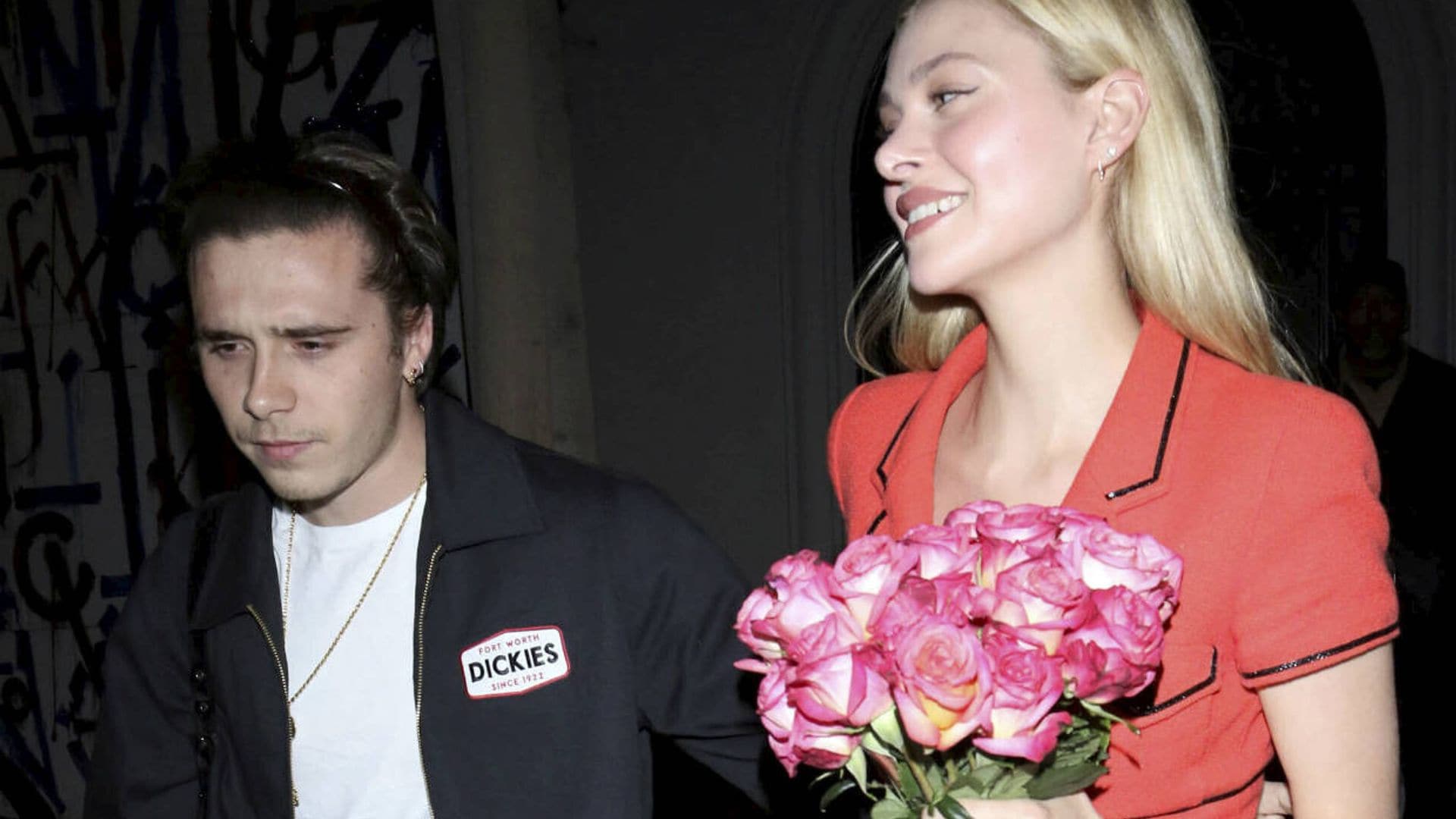Brooklyn Beckham, flores y mucho amor para abrazar la nueva década