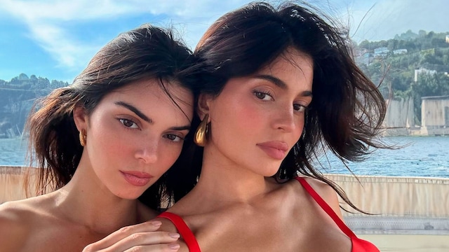 Kendall y Kylie Jenner en sus vacaciones