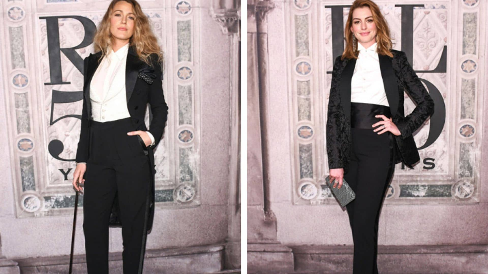 El duelo entre Blake Lively y Anne Hathaway y otros momentos del 'front row' de Ralph Lauren