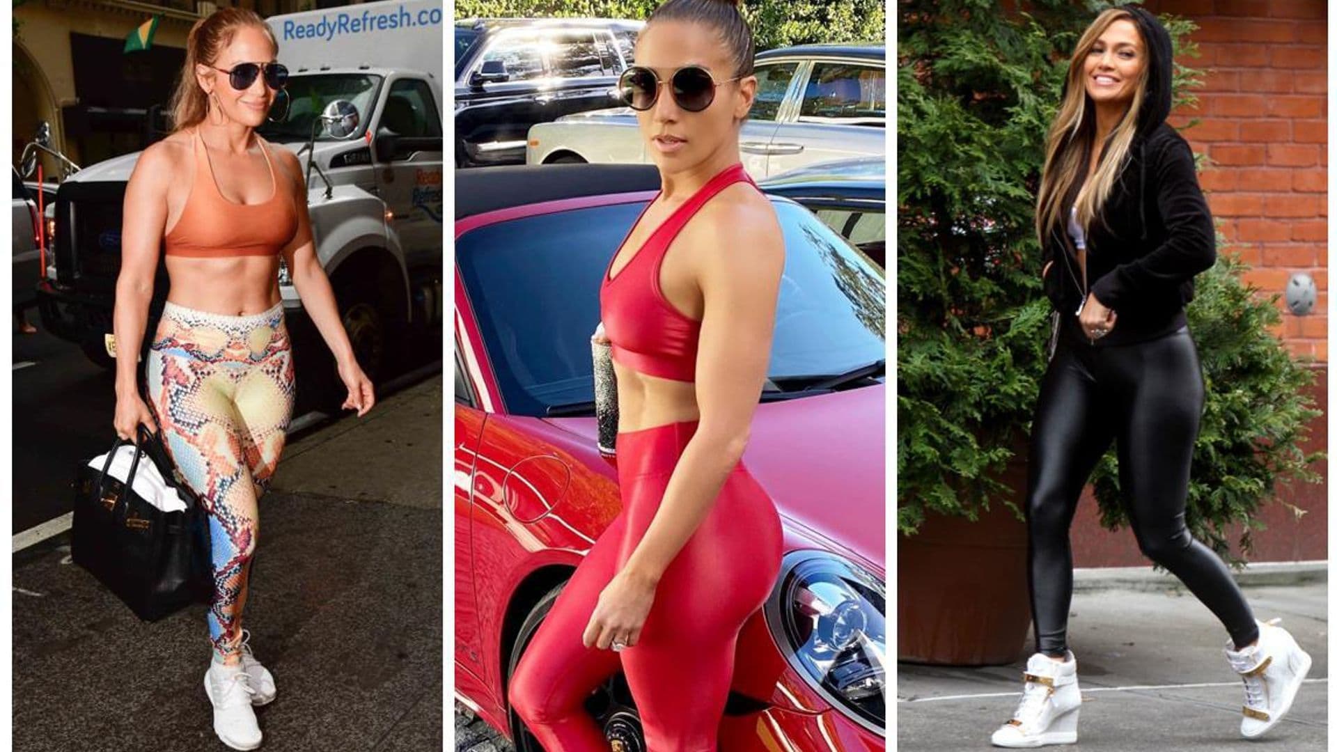 Jennifer Lopez: sus looks deportivos más estilosos