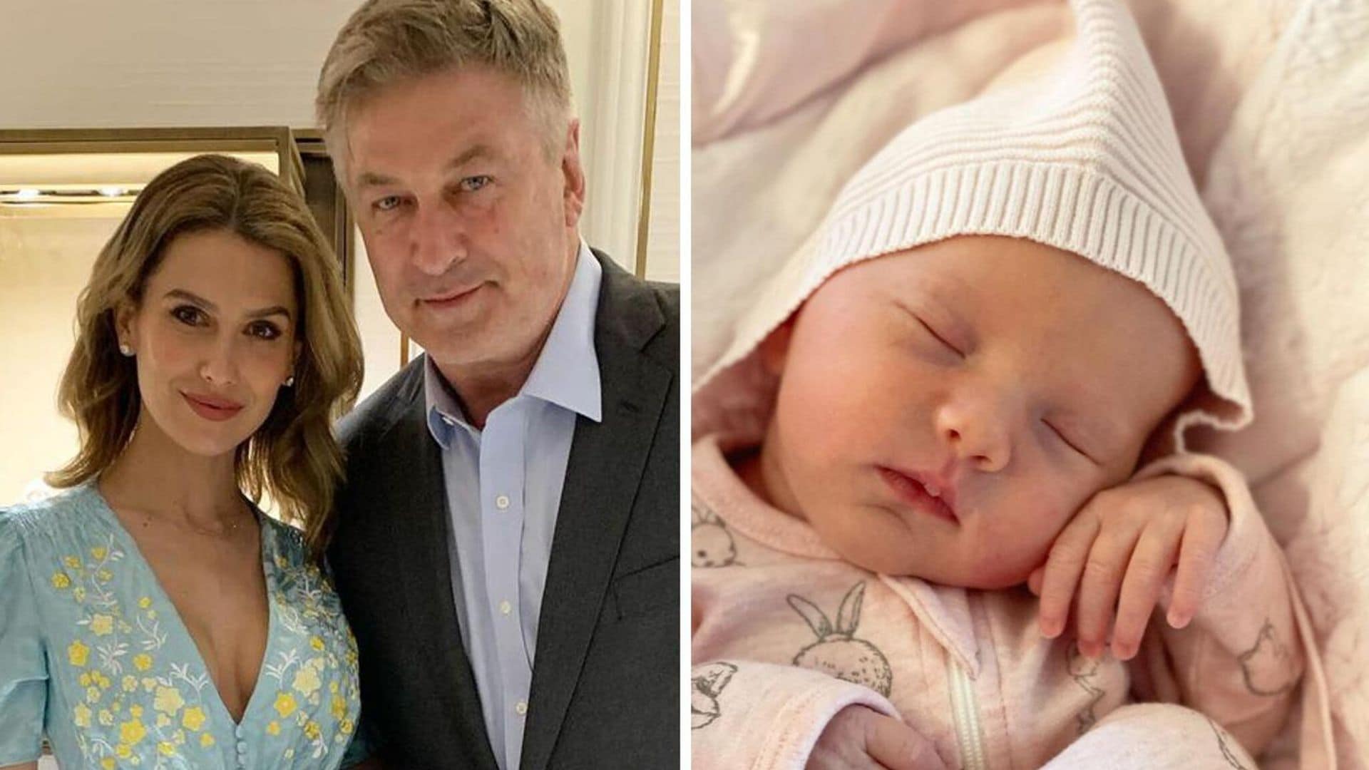 Hilaria y Alec Baldwin dan la bienvenida a su sexto bebé: una niña llamada Lucía