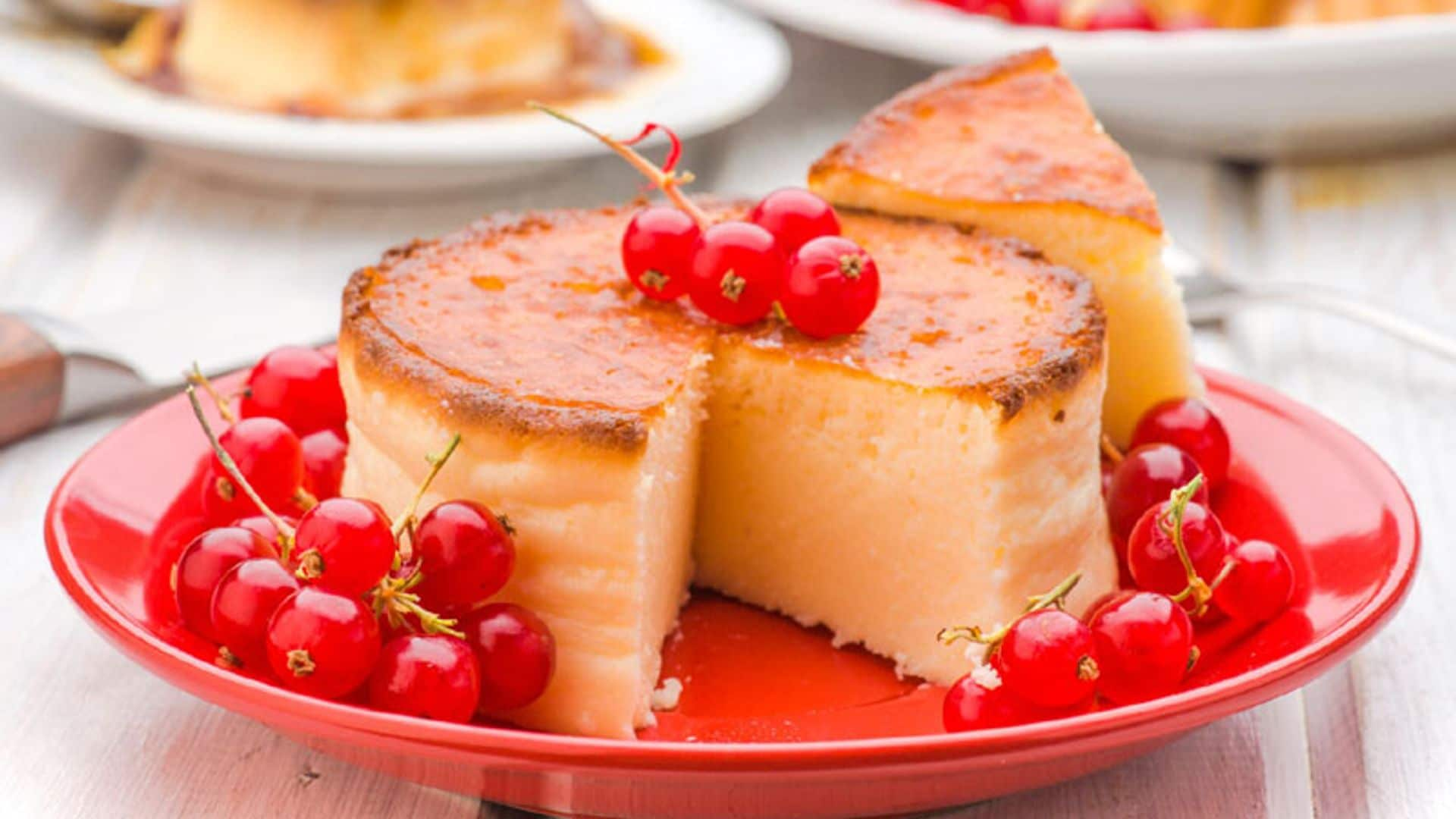 Mini tarta de queso fácil al horno