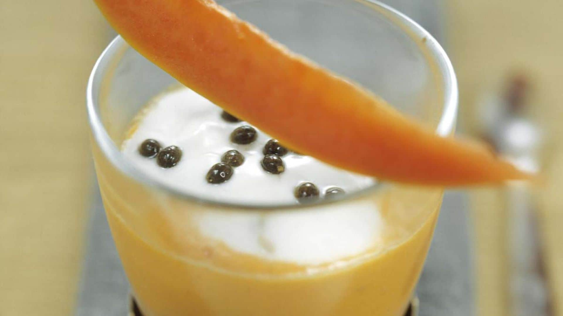 'Lassi' de papaya