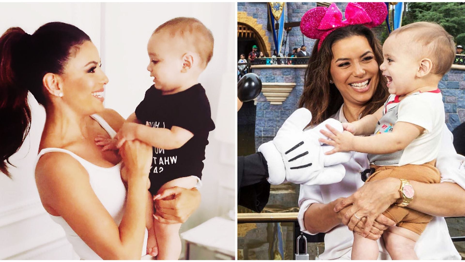 ¡Qué ternura! Te derretirás de amor con las dulces fotos de Eva Longoria y su hijo Santiago