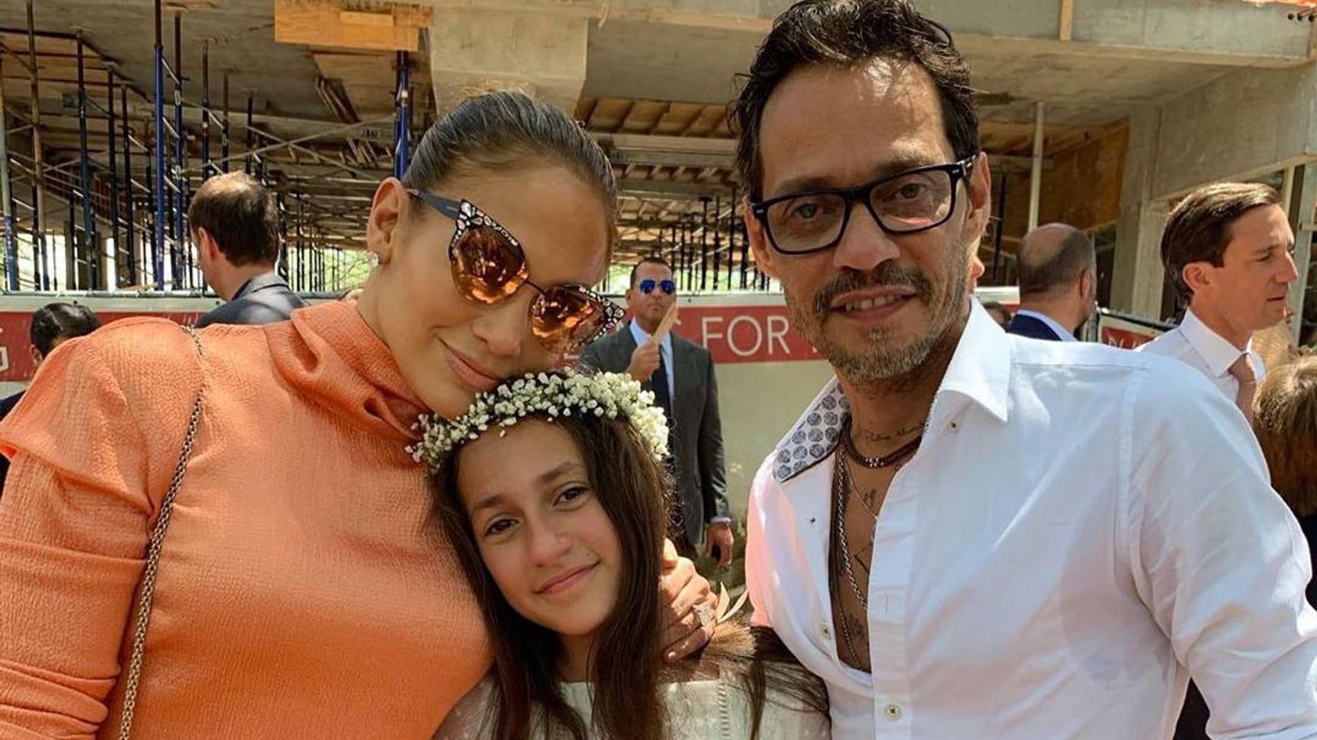 Emme, hija de Jennifer Lopez, asegura que Marc Anthony ‘es un padre amoroso’