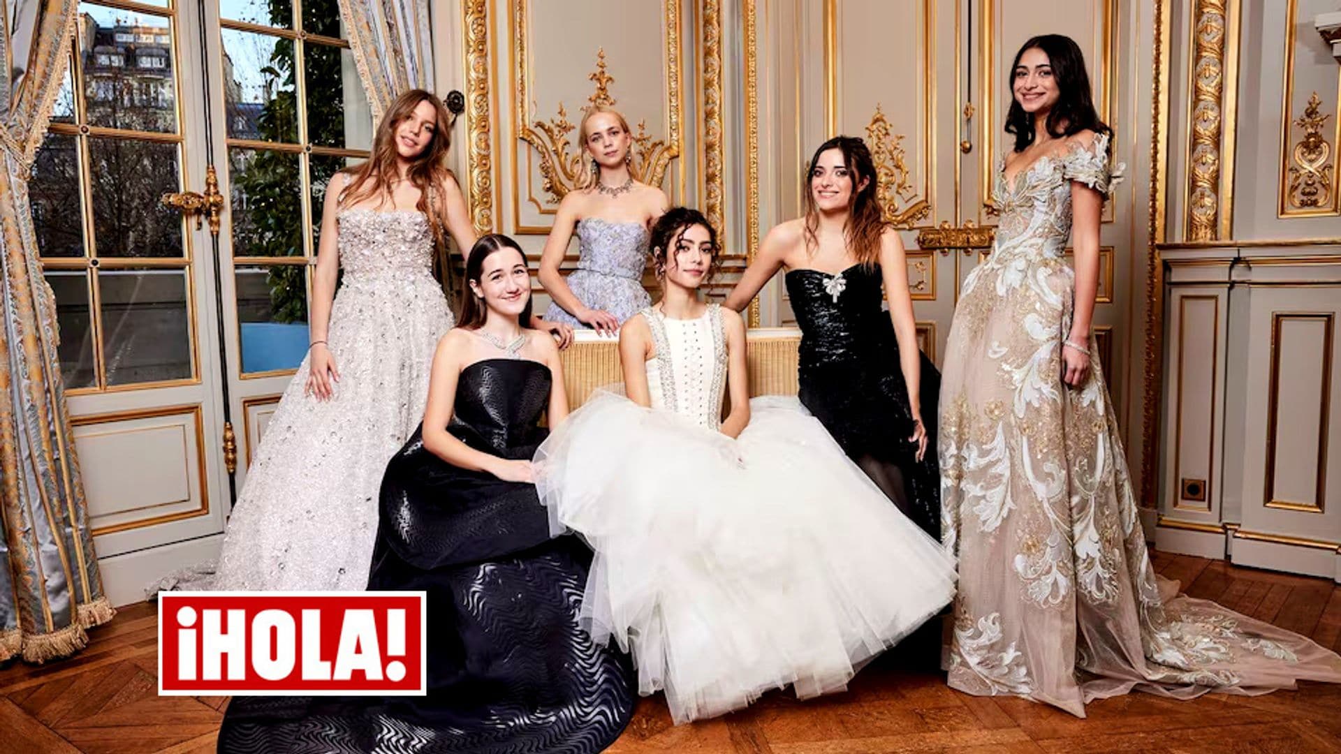 EXCLUSIVA: Los espectaculares posados de las debutantes que han acompañado a Eugenia de Borbón