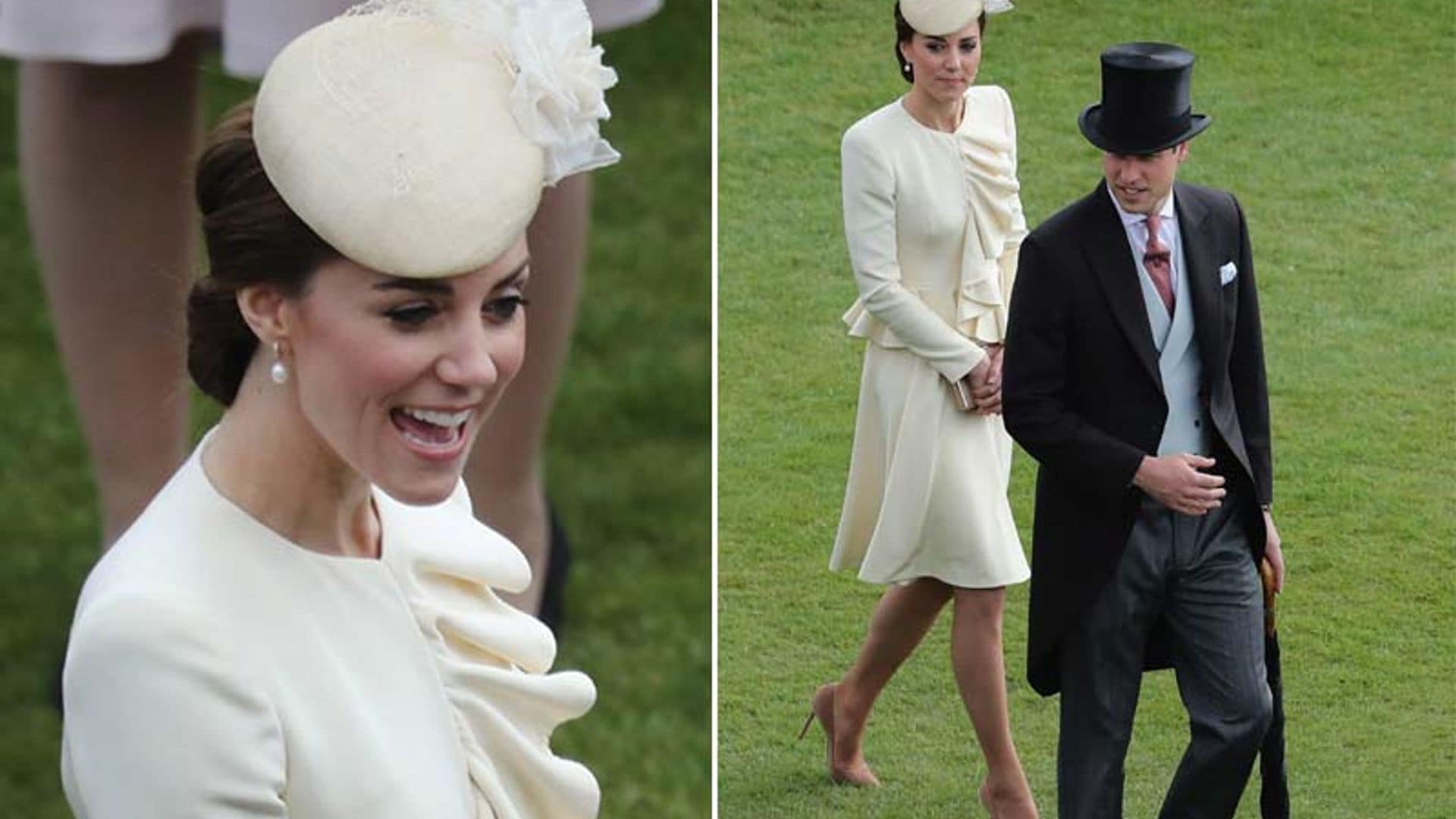 La Duquesa de Cambridge recicla uno de sus trajes icónicos para la emblemática fiesta del jardín del palacio de Buckingham