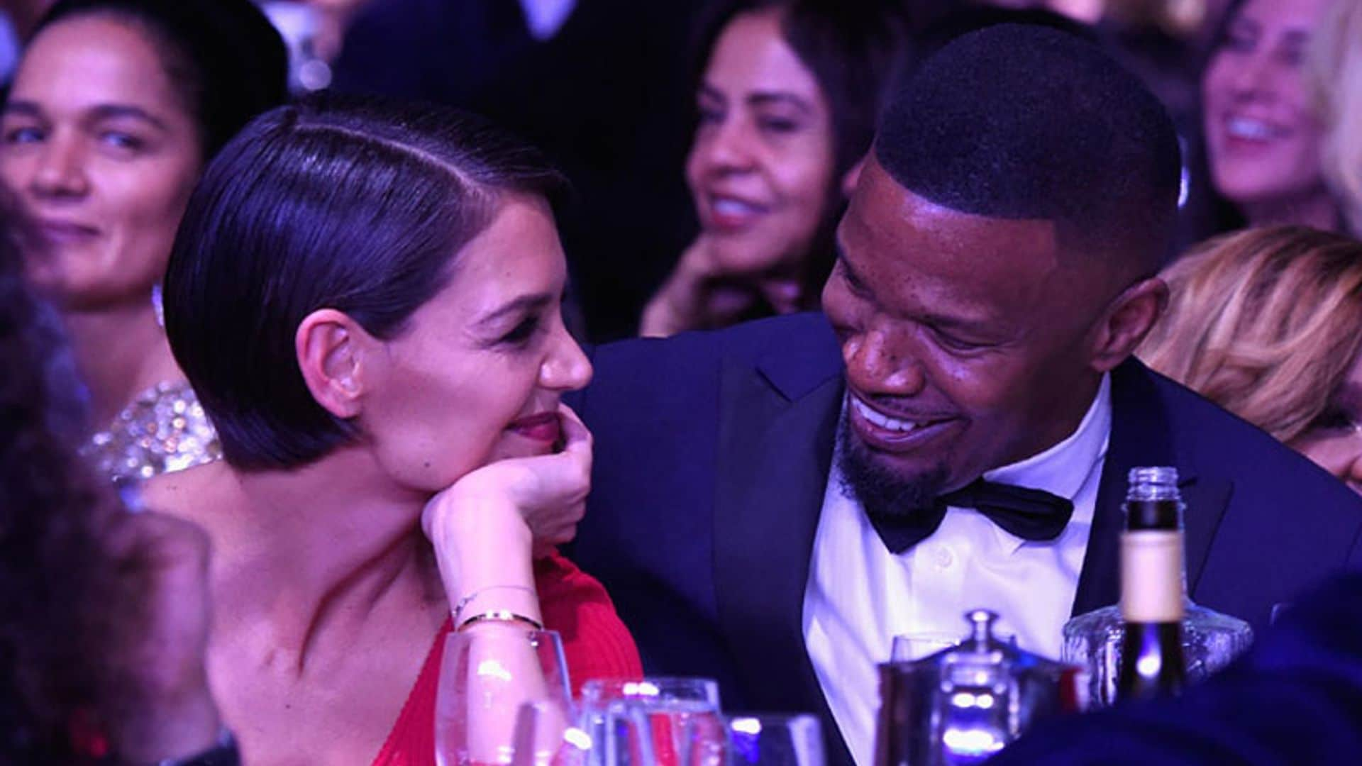 Katie Holmes niega su ruptura con Jamie Foxx