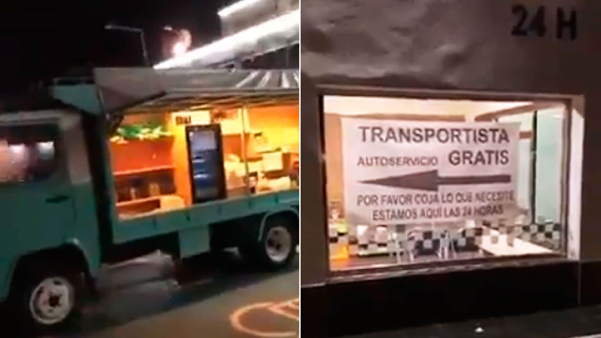 El precioso gesto de un restaurante de carretera para apoyar a los camioneros