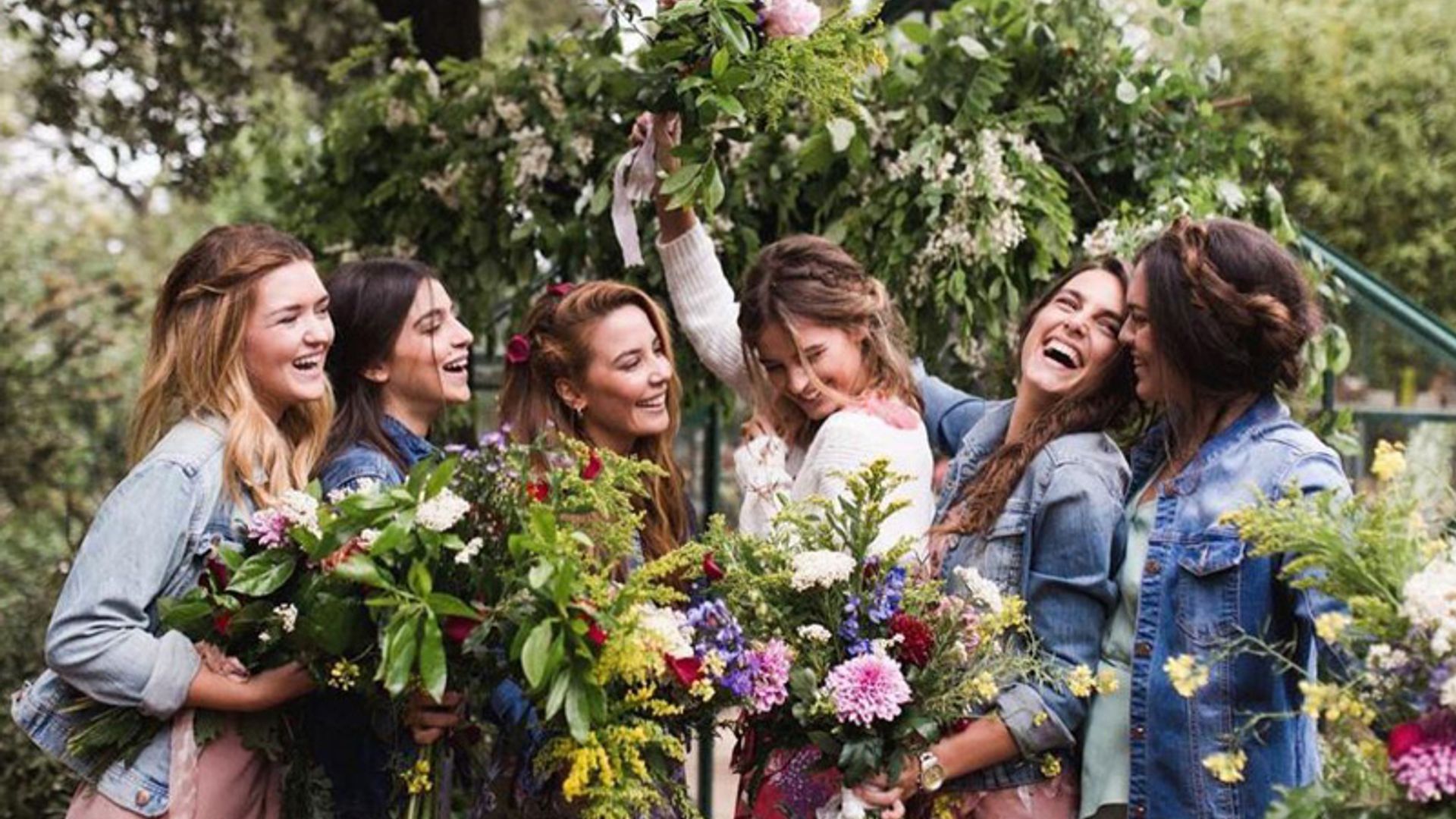 Laura Escanes celebra su 'bridal party'